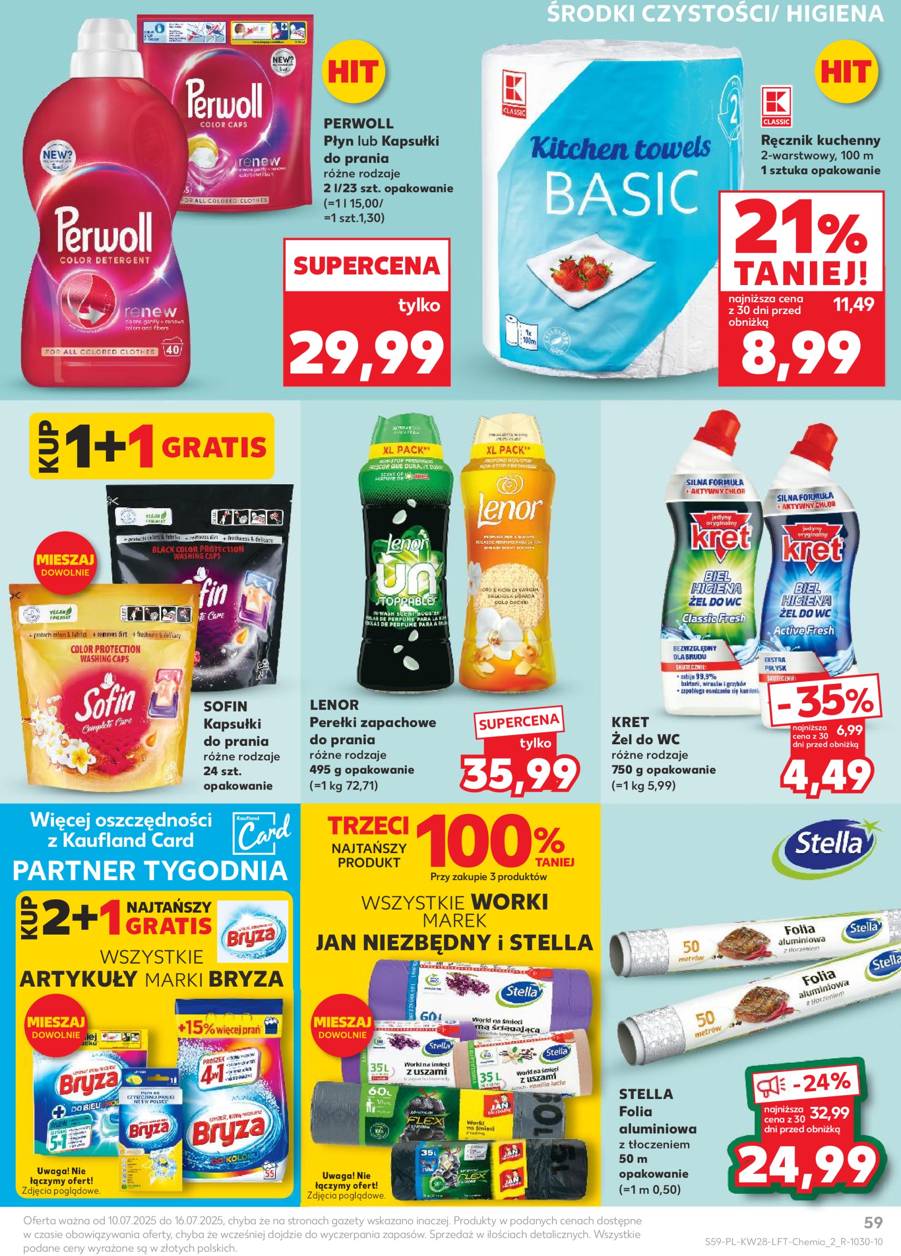 kaufland - Gazetka Kaufland ważna od 10.07. - 16.07. - page: 59 kaufland - Gazetka Kaufland ważna od 10.07. - 16.07. - page: 59