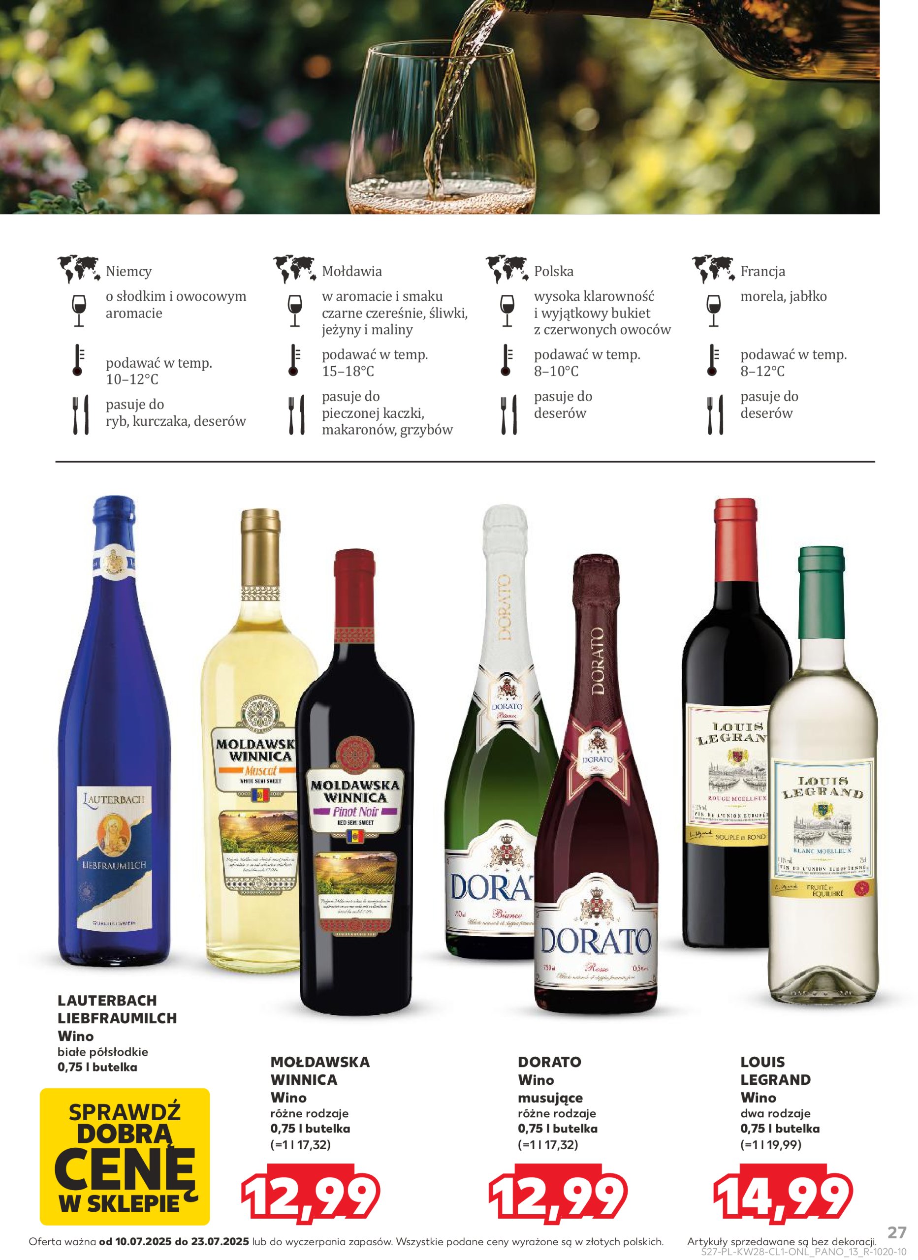 kaufland - Gazetka Kaufland - Barek ważna od 10.07. - 23.07. - page: 27