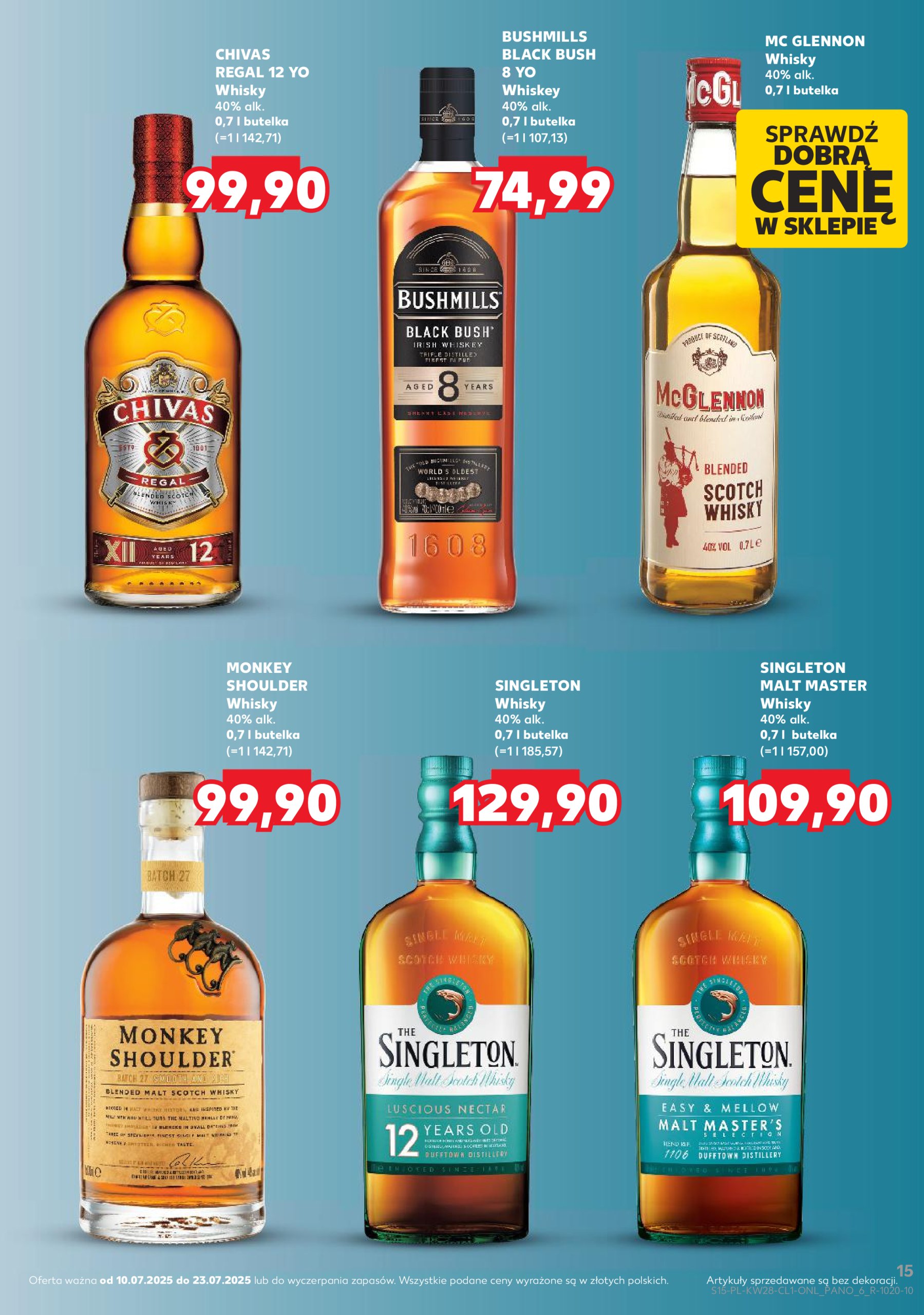 kaufland - Gazetka Kaufland - Barek ważna od 10.07. - 23.07. - page: 15