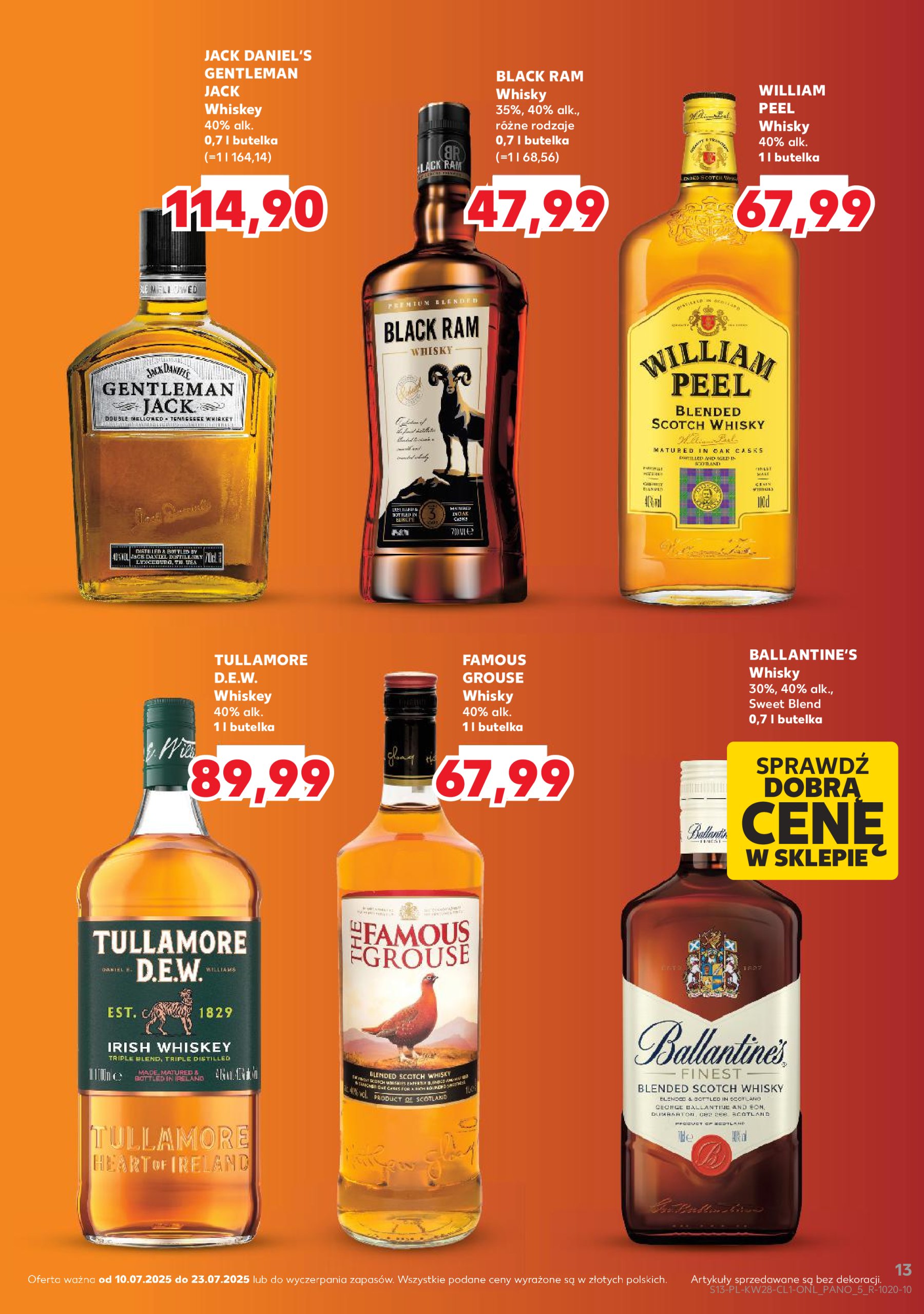 kaufland - Gazetka Kaufland - Barek ważna od 10.07. - 23.07. - page: 13
