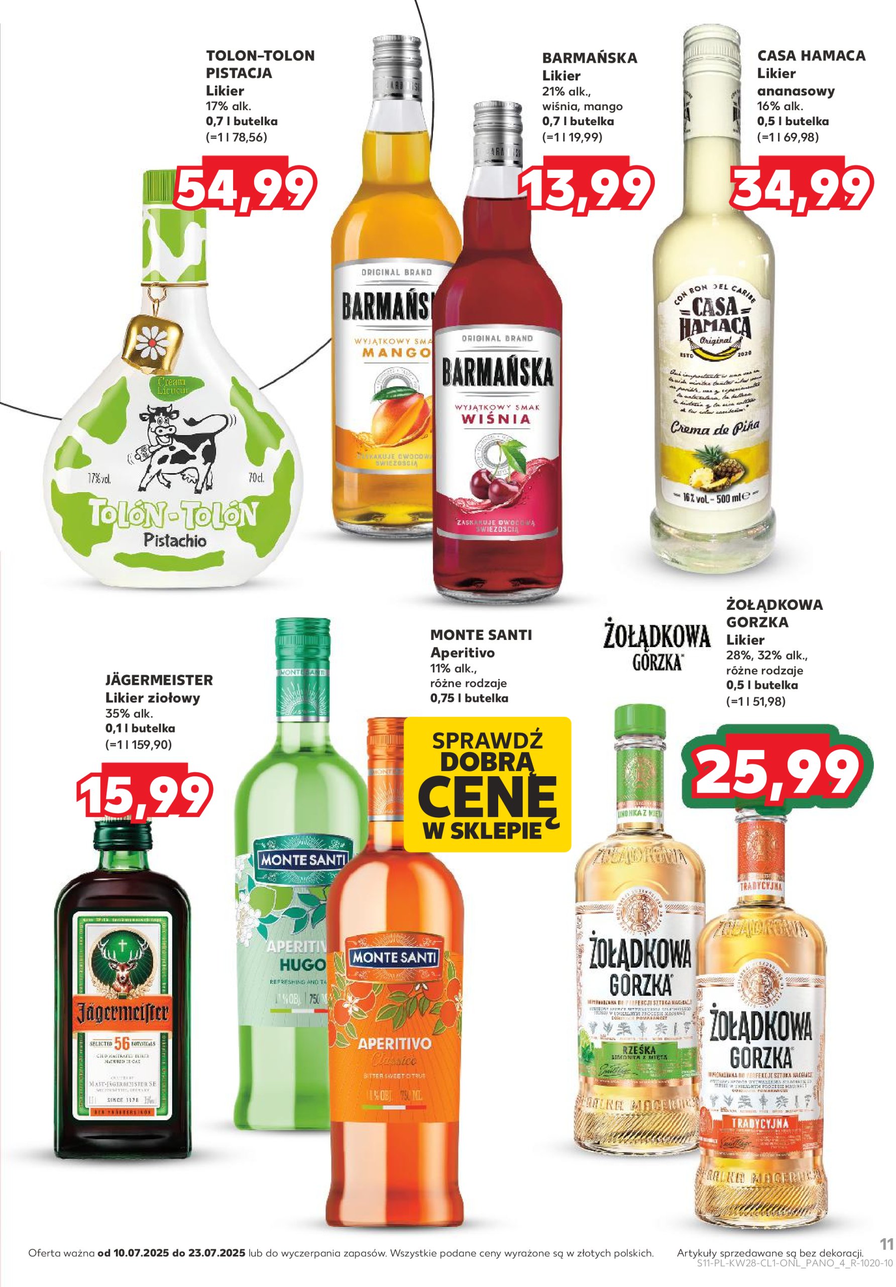 kaufland - Gazetka Kaufland - Barek ważna od 10.07. - 23.07. - page: 11
