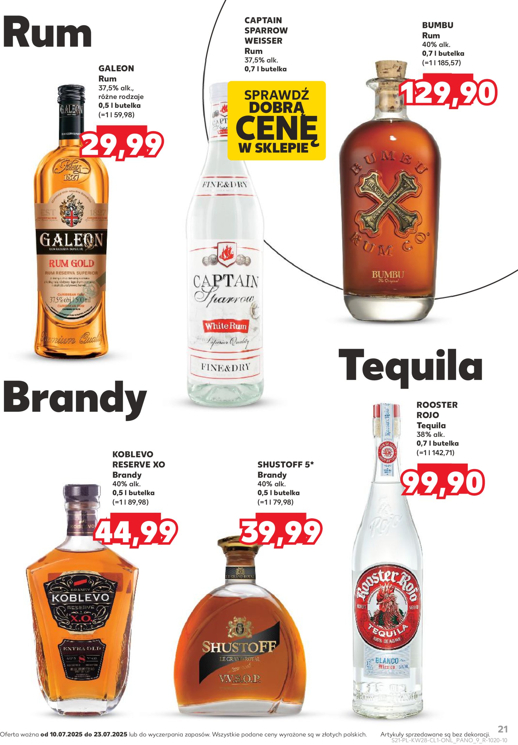 kaufland - Gazetka Kaufland - Barek ważna od 10.07. - 23.07. - page: 21