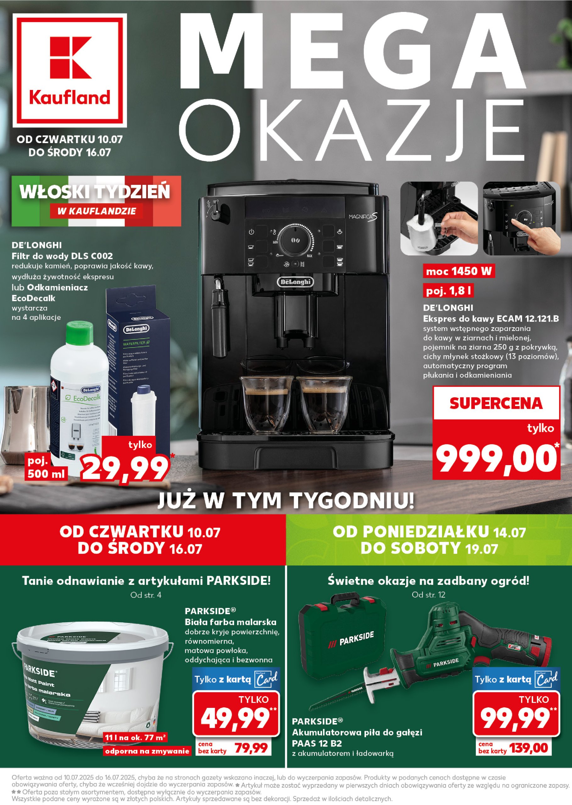kaufland - Gazetka Kaufland - Mega Okazje ważna od 10.07. - 16.07.
