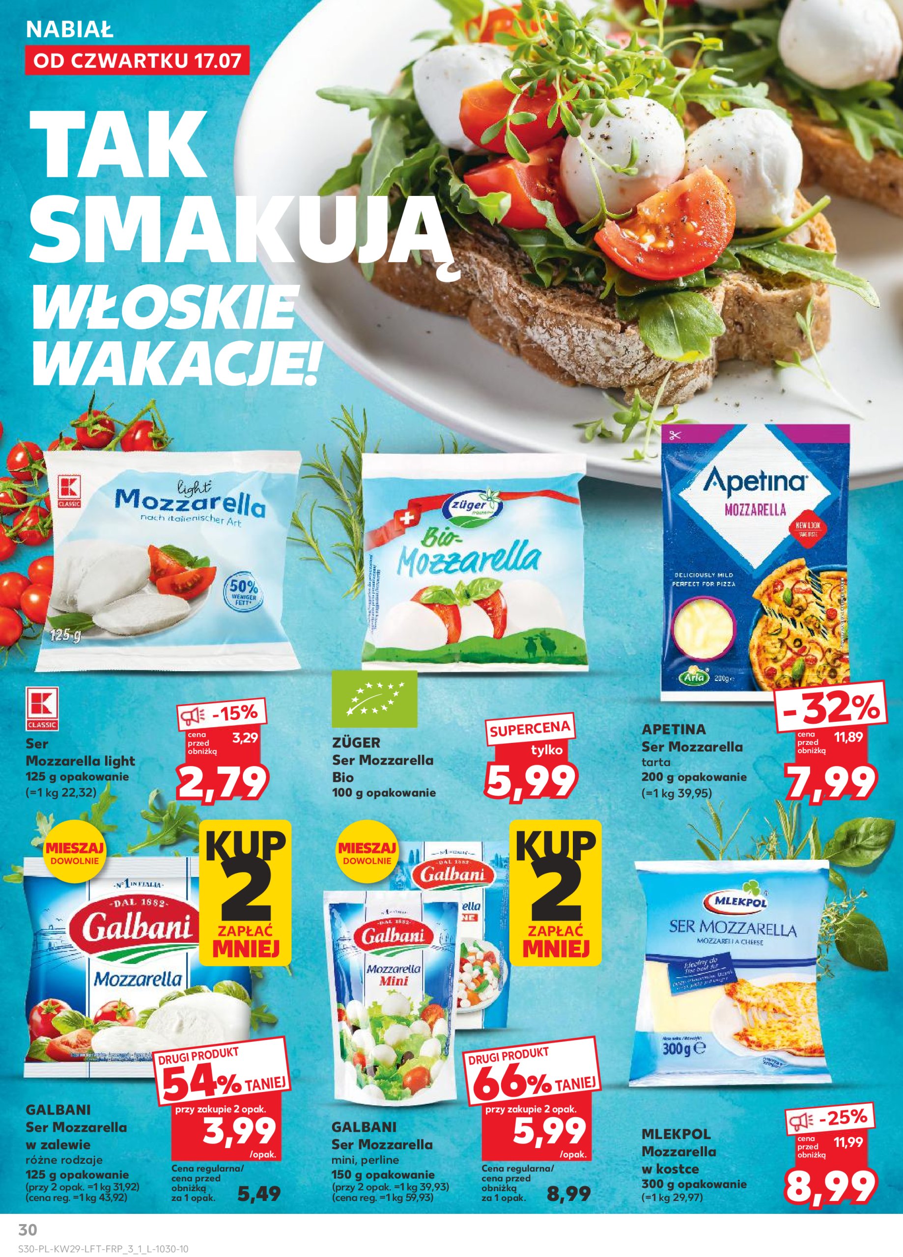 kaufland - Gazetka Kaufland ważna od 17.07. - 23.07. - page: 30