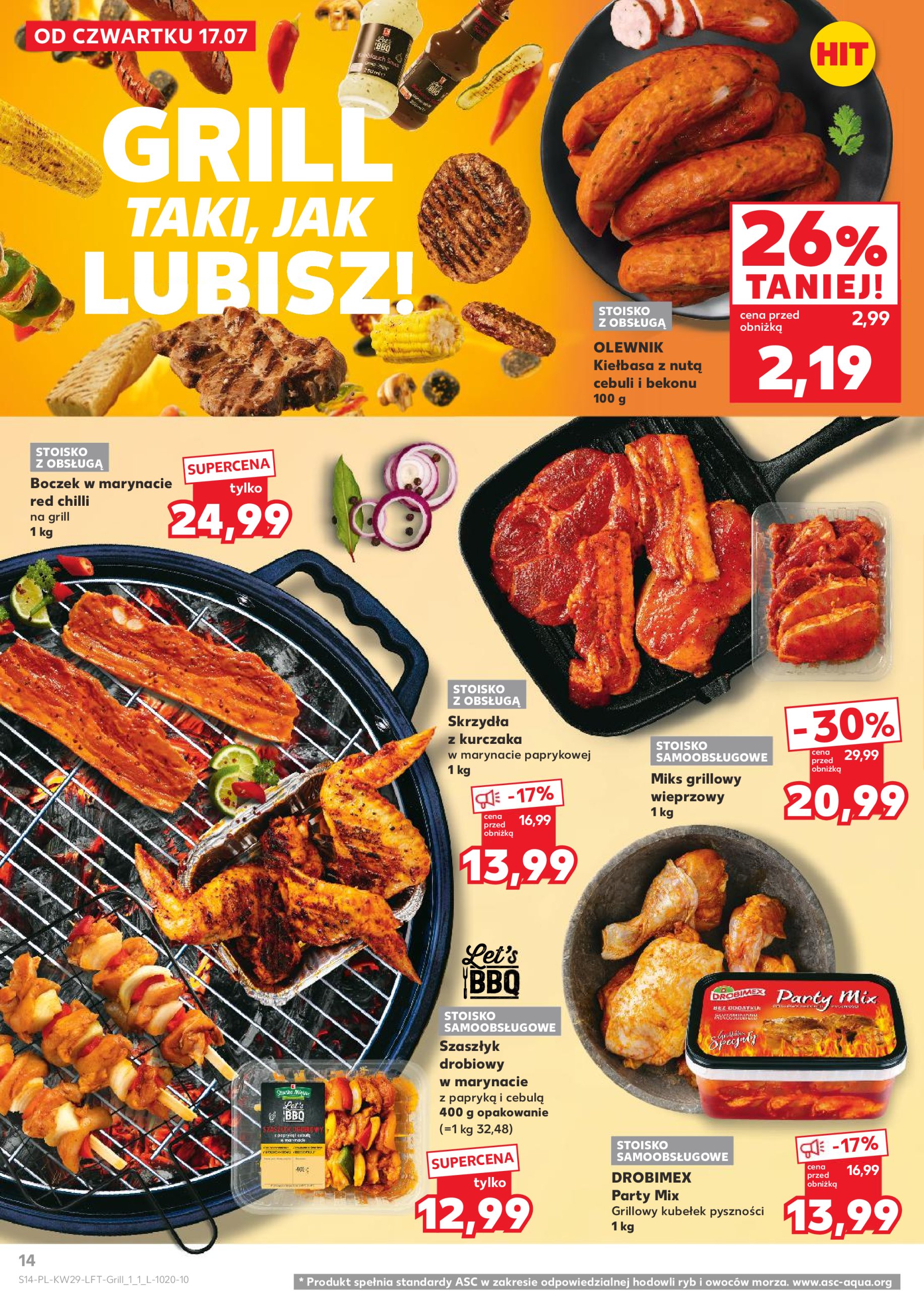 kaufland - Gazetka Kaufland ważna od 17.07. - 23.07. - page: 14