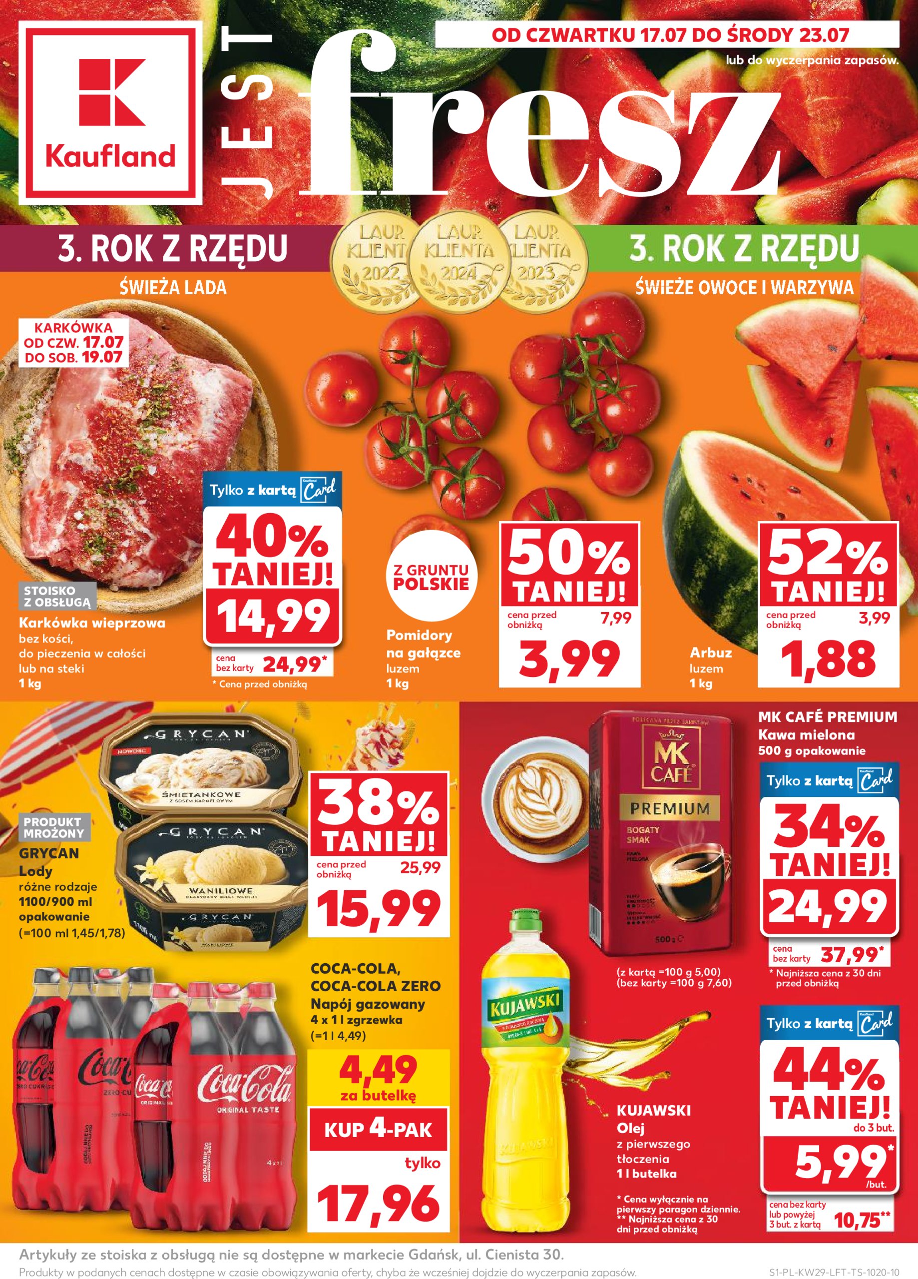 kaufland - Gazetka Kaufland ważna od 17.07. - 23.07.