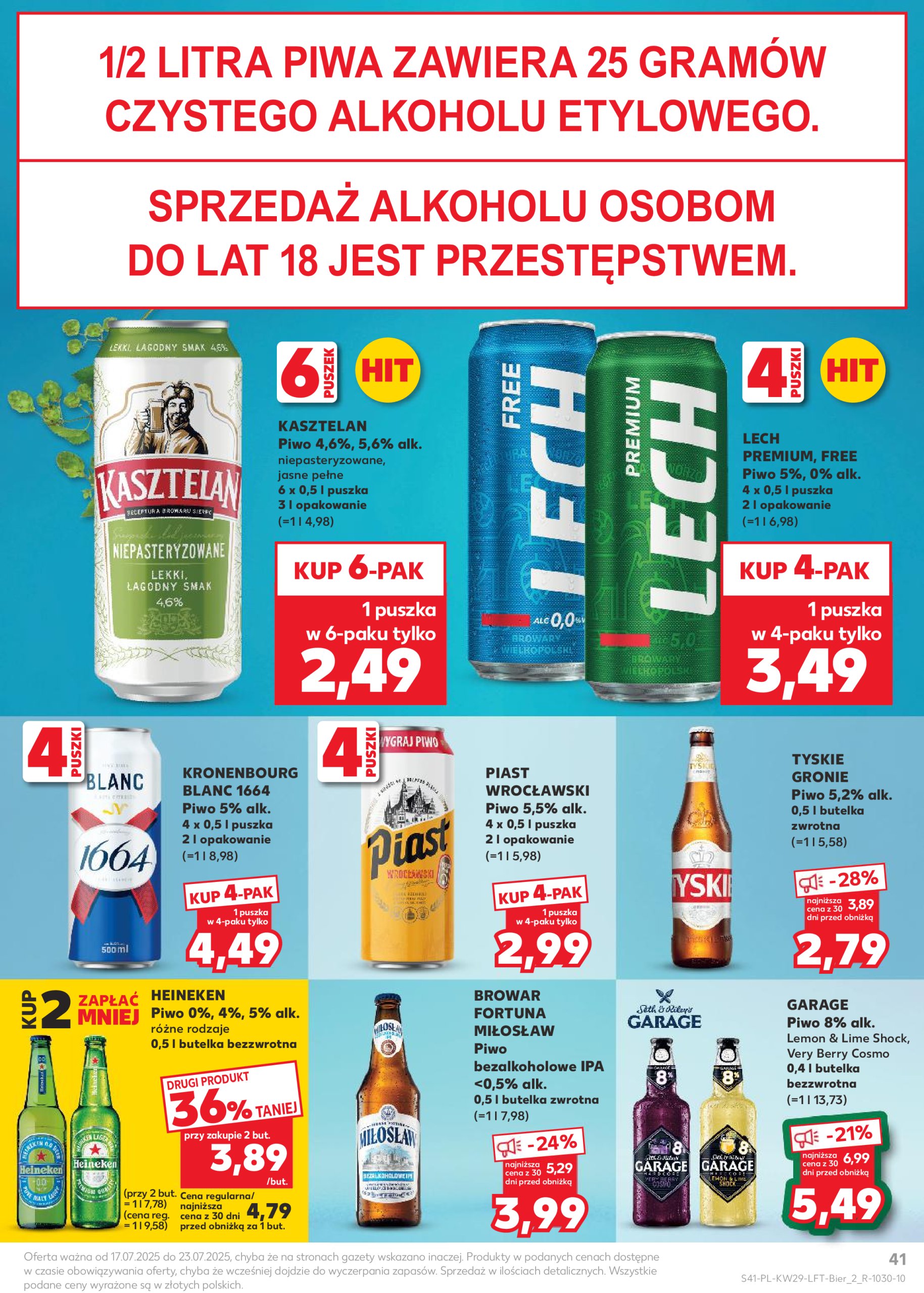 kaufland - Gazetka Kaufland ważna od 17.07. - 23.07. - page: 41