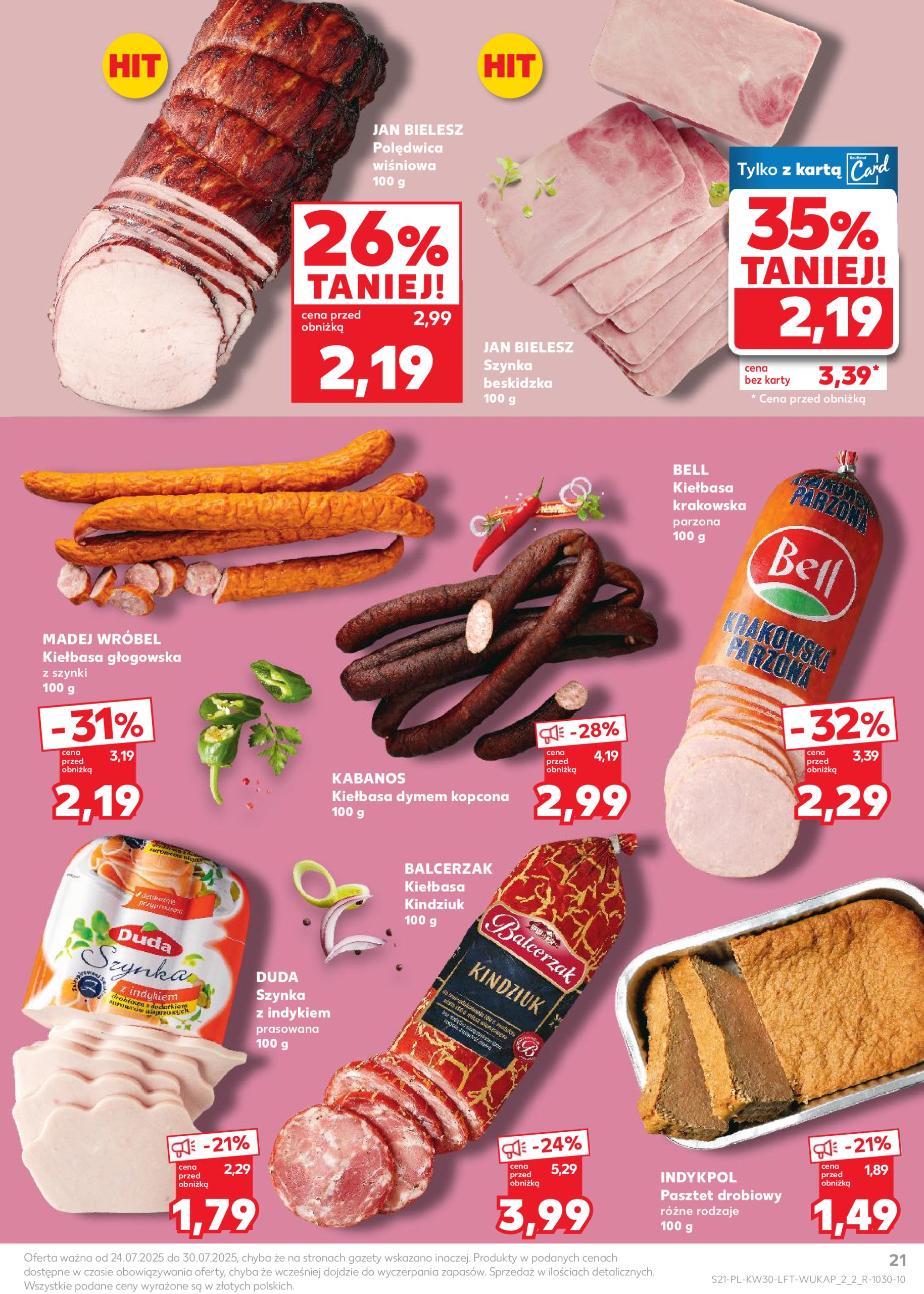 kaufland - Gazetka Kaufland ważna od 24.07. - 30.07. - page: 21