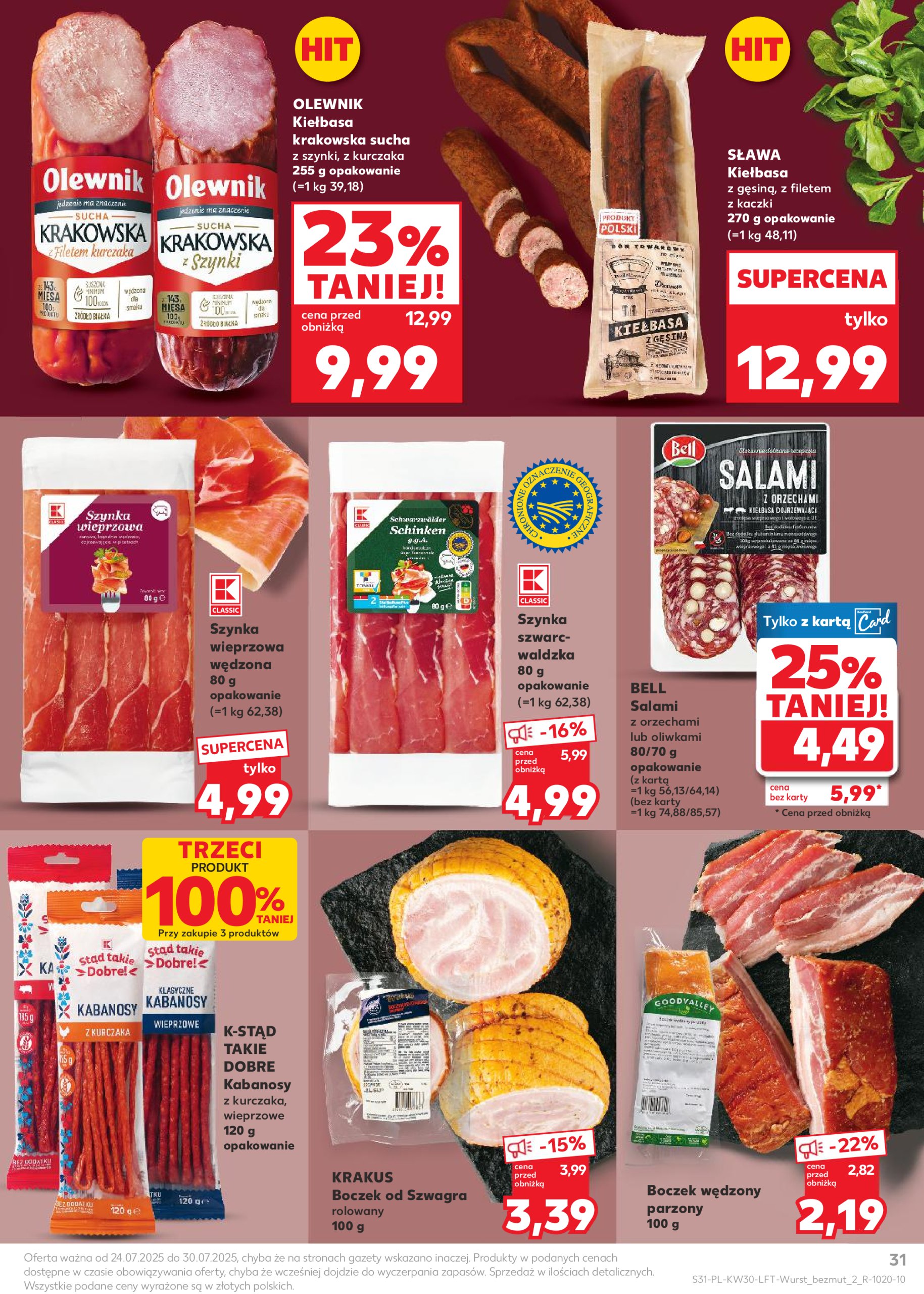 kaufland - Gazetka Kaufland ważna od 24.07. - 30.07. - page: 31