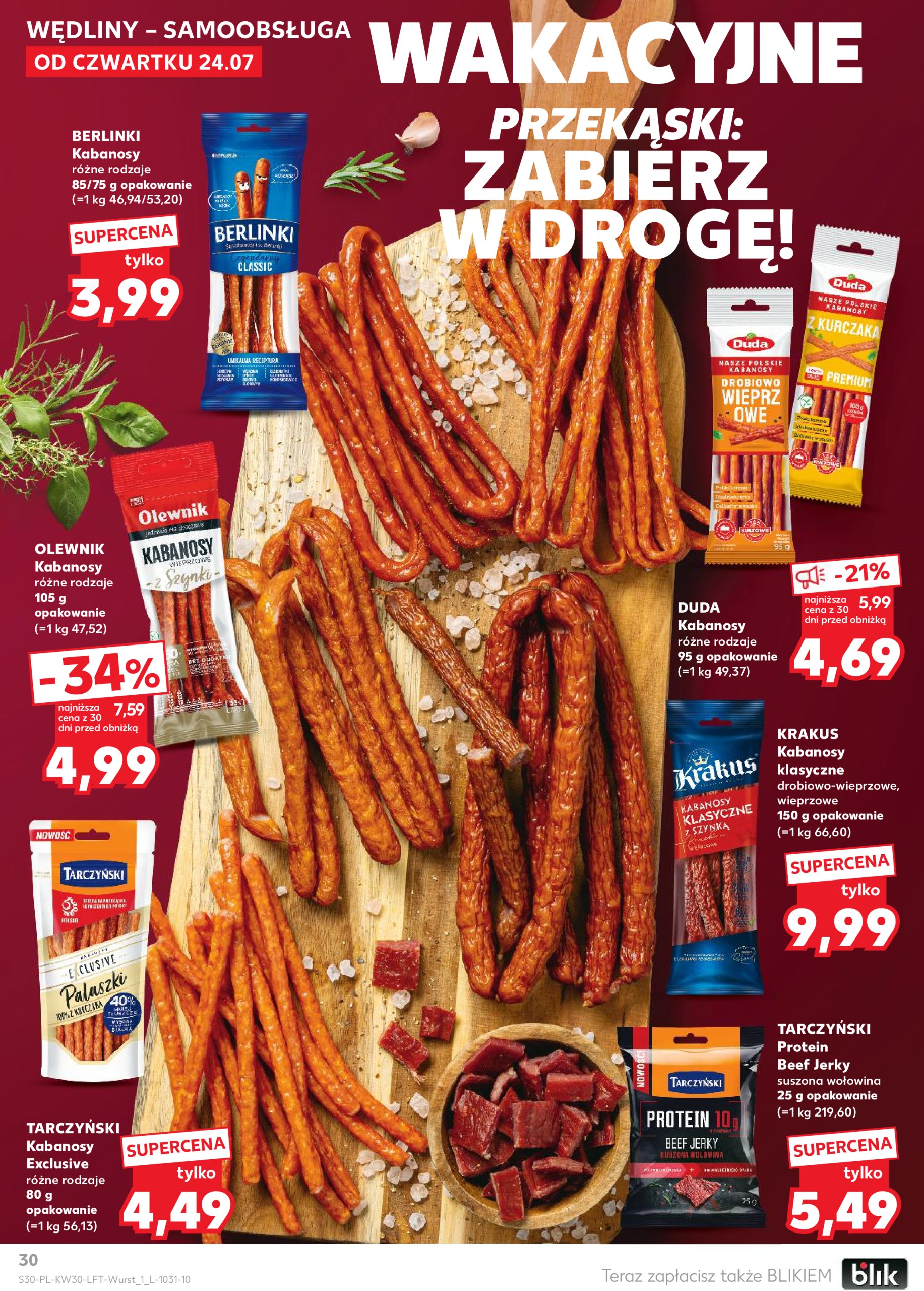 kaufland - Gazetka Kaufland ważna od 24.07. - 30.07. - page: 30