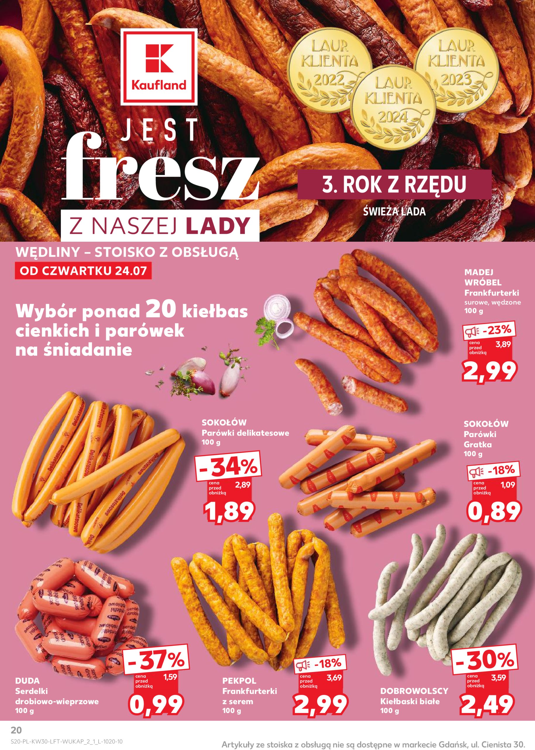 kaufland - Gazetka Kaufland ważna od 24.07. - 30.07. - page: 20