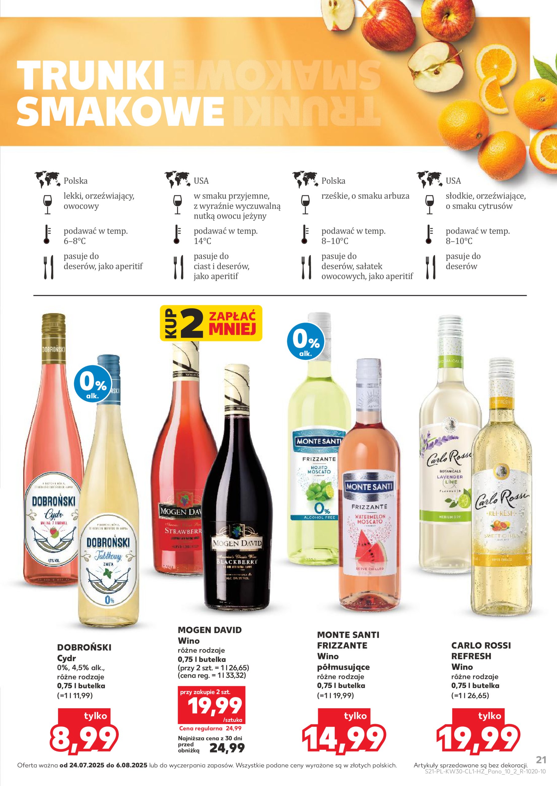 kaufland - Gazetka Kaufland - Barek ważna od 24.07. - 06.08. - page: 21