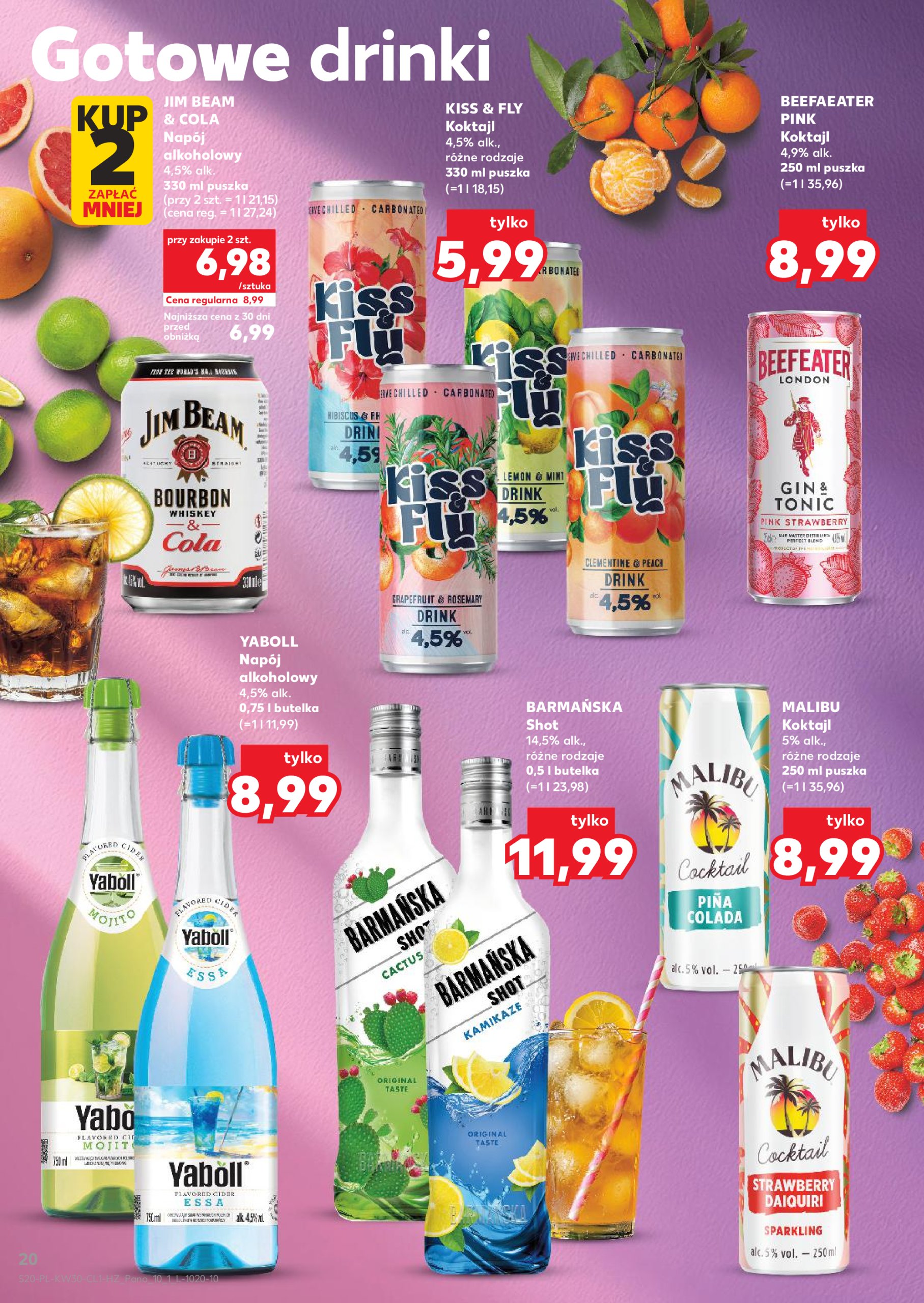 kaufland - Gazetka Kaufland - Barek ważna od 24.07. - 06.08. - page: 20