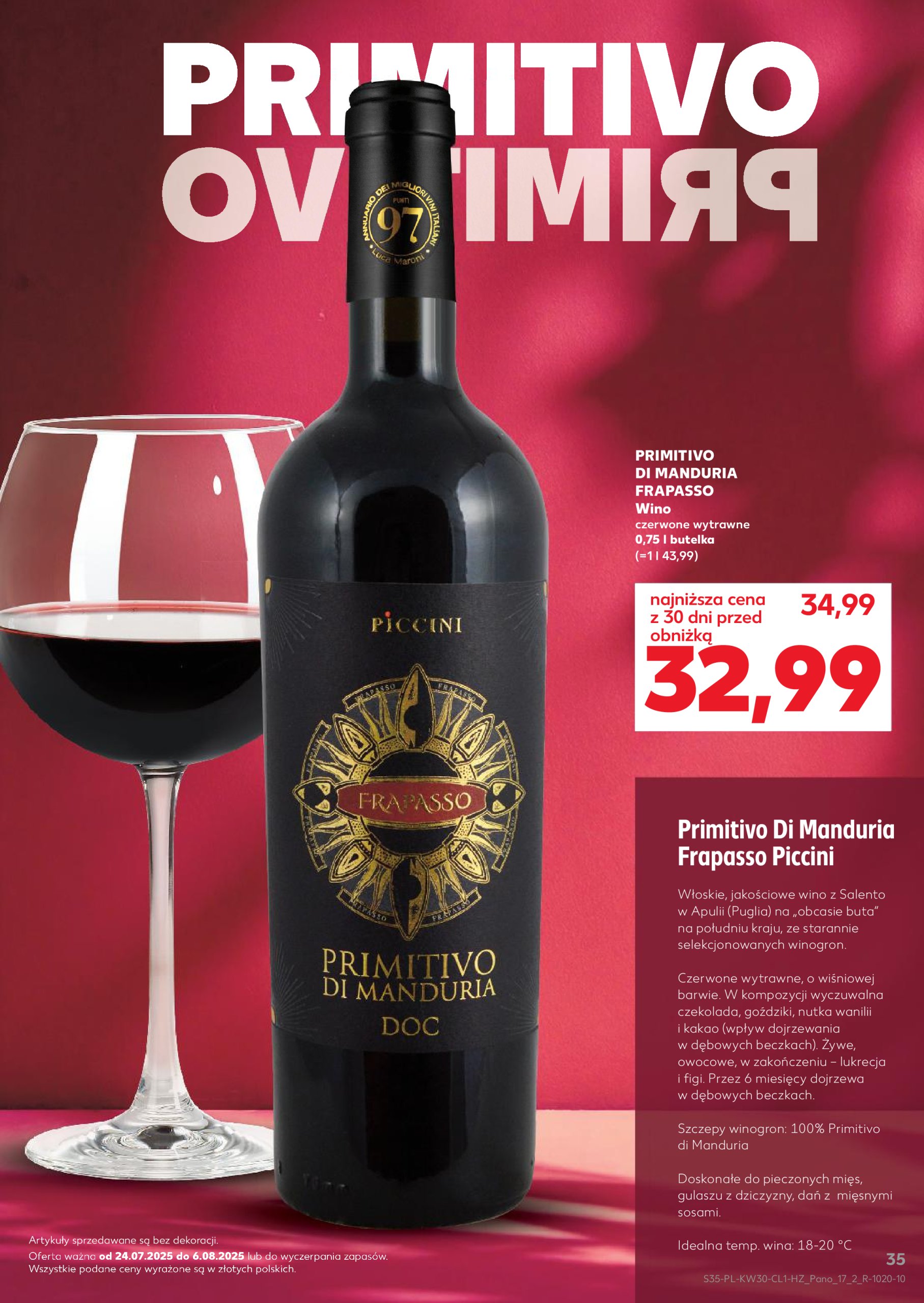 kaufland - Gazetka Kaufland - Barek ważna od 24.07. - 06.08. - page: 35