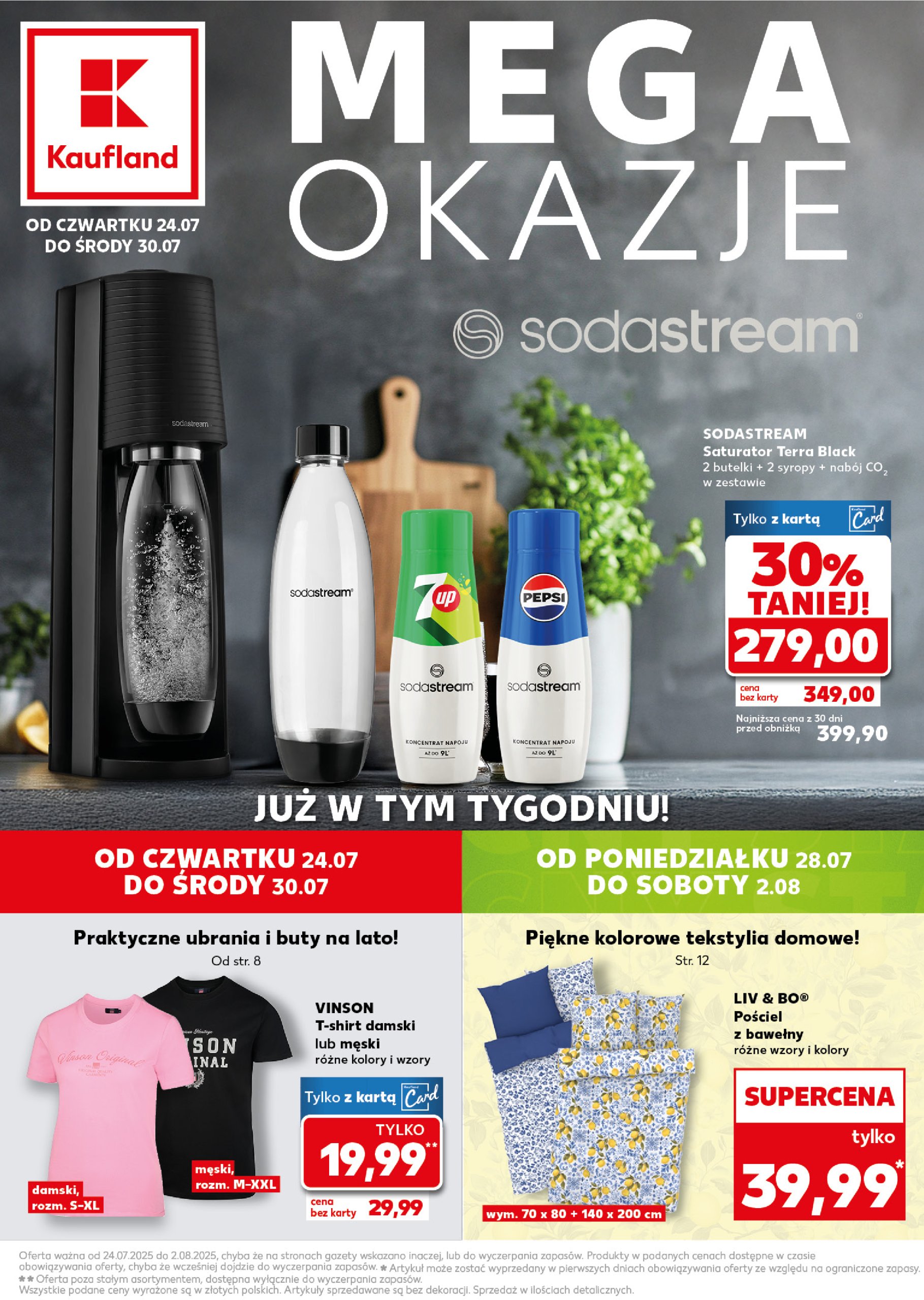 kaufland - Gazetka Kaufland - Mega Okazje ważna od 24.07. - 30.07.