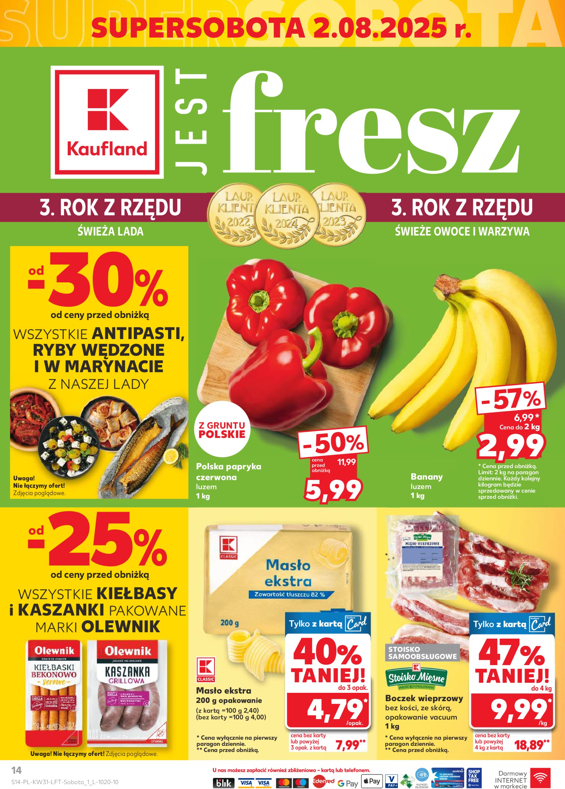 kaufland - Gazetka Kaufland ważna od 31.07. - 06.08. - page: 14 kaufland - Gazetka Kaufland ważna od 31.07. - 06.08. - page: 14