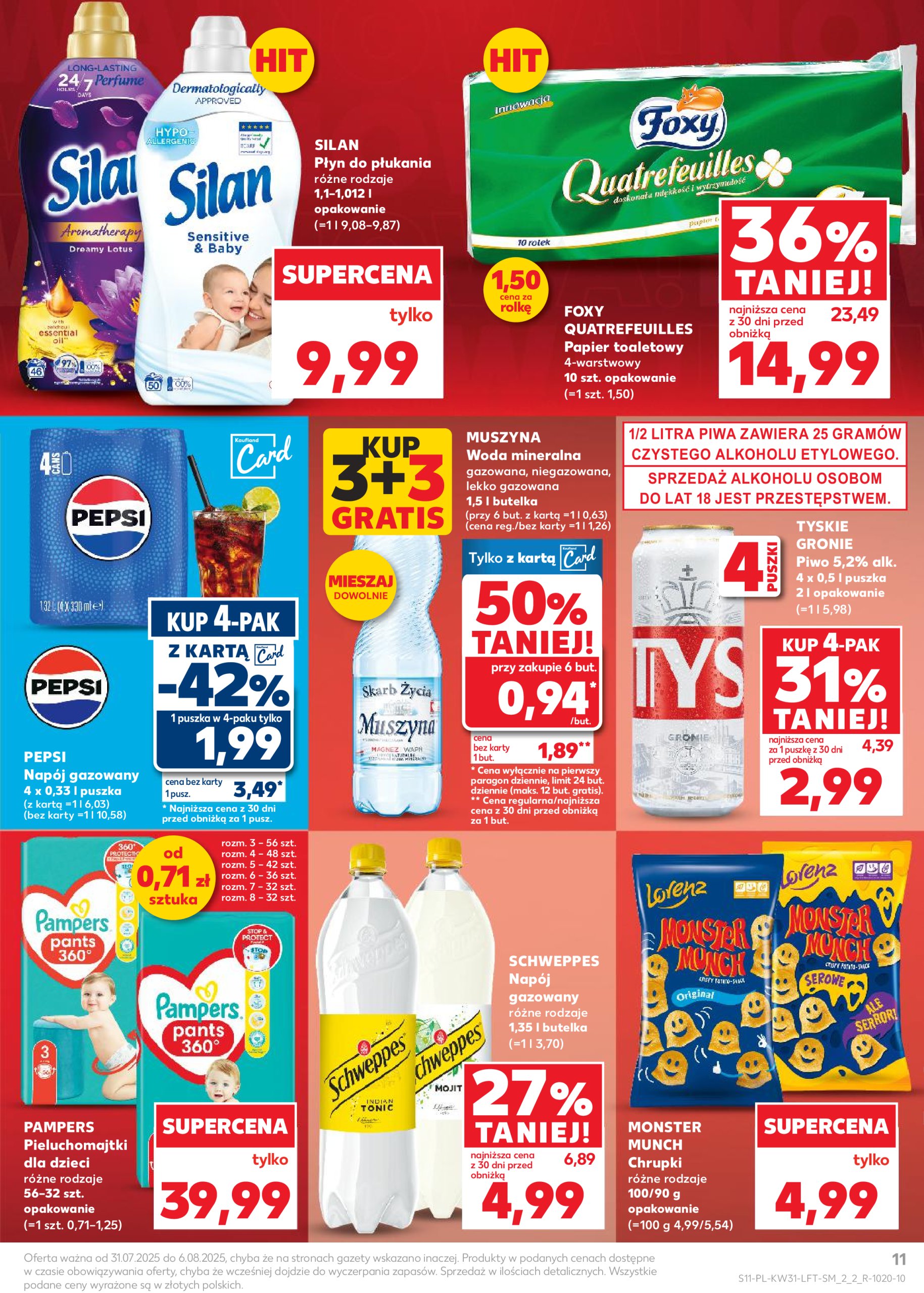 kaufland - Gazetka Kaufland ważna od 31.07. - 06.08. - page: 11 kaufland - Gazetka Kaufland ważna od 31.07. - 06.08. - page: 11
