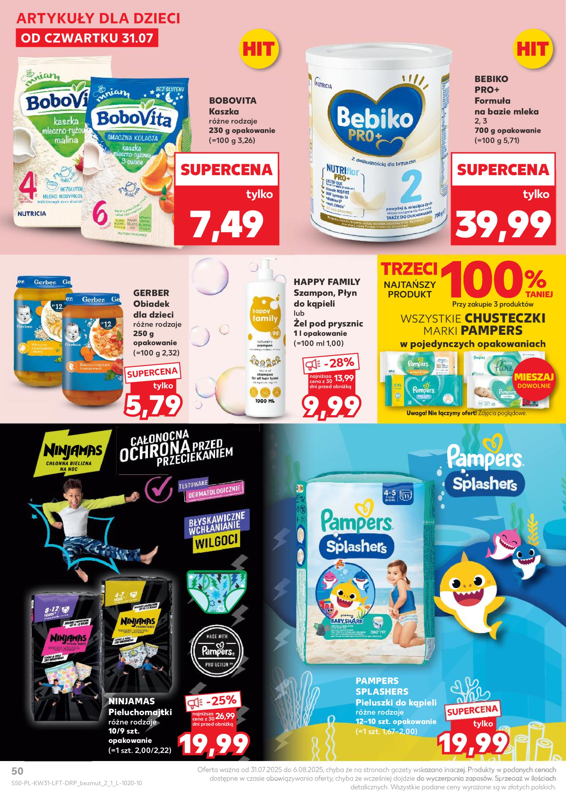 kaufland - Gazetka Kaufland ważna od 31.07. - 06.08. - page: 50 kaufland - Gazetka Kaufland ważna od 31.07. - 06.08. - page: 50