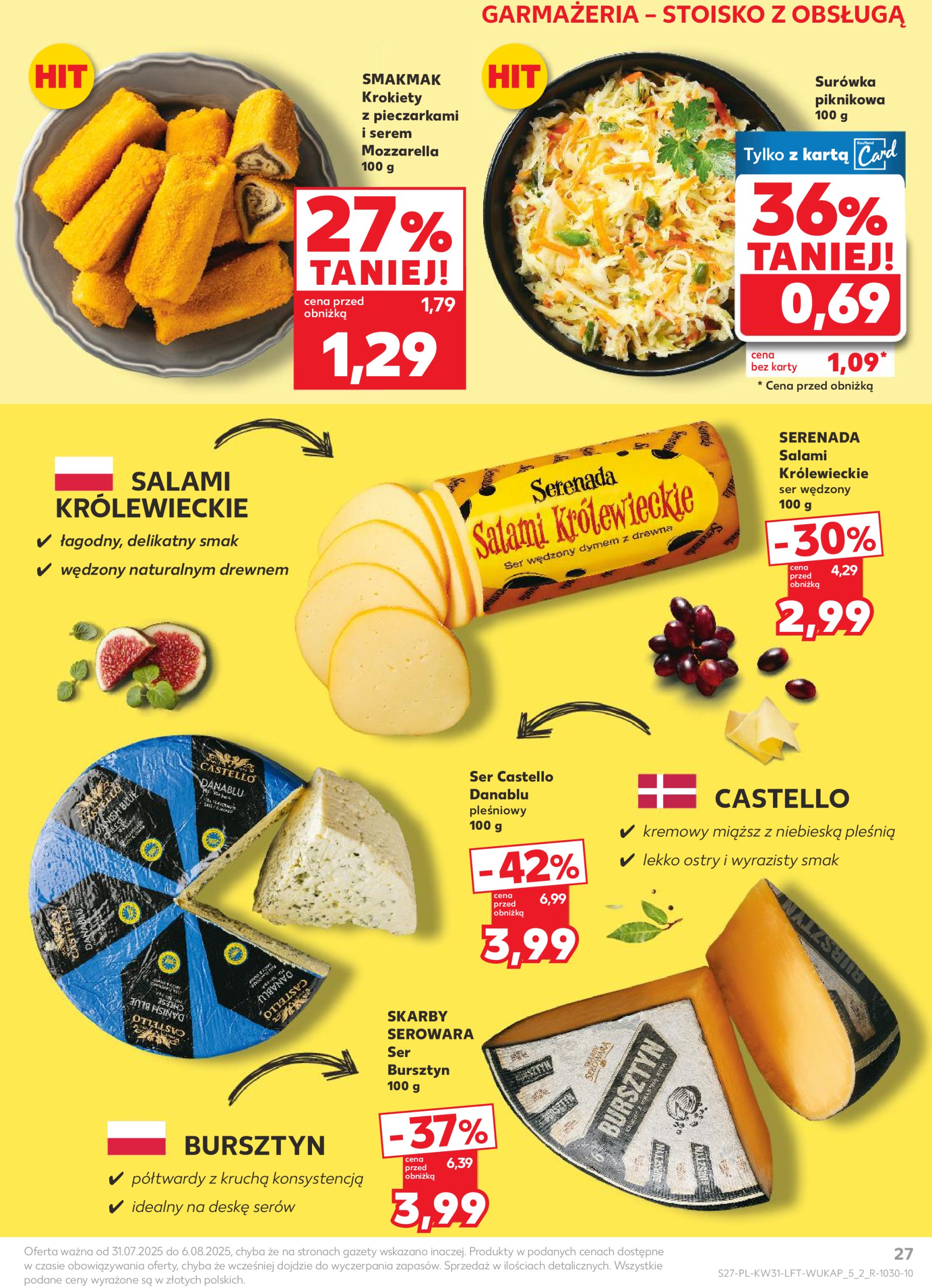 kaufland - Gazetka Kaufland ważna od 31.07. - 06.08. - page: 27 kaufland - Gazetka Kaufland ważna od 31.07. - 06.08. - page: 27