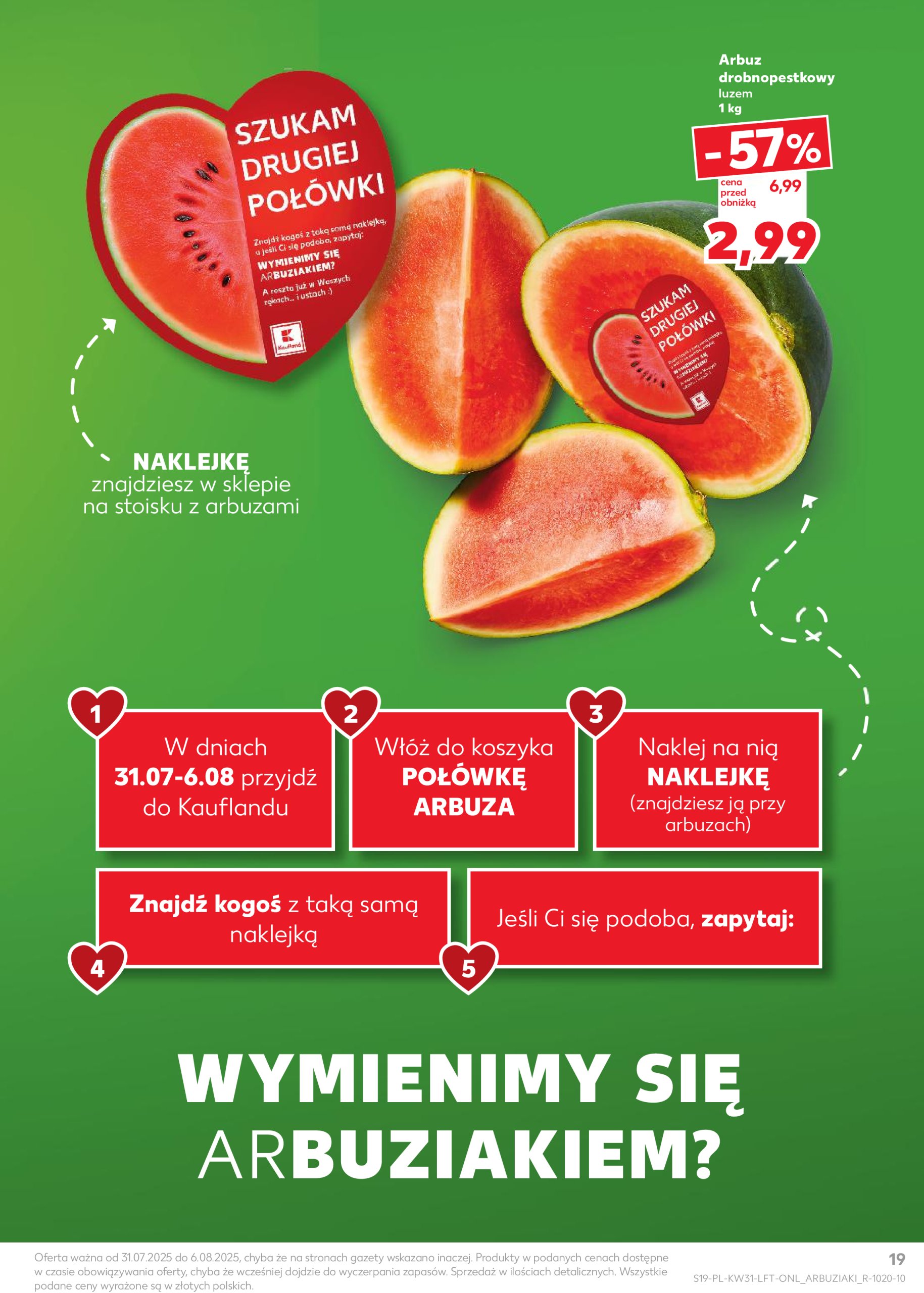 kaufland - Gazetka Kaufland ważna od 31.07. - 06.08. - page: 19 kaufland - Gazetka Kaufland ważna od 31.07. - 06.08. - page: 19