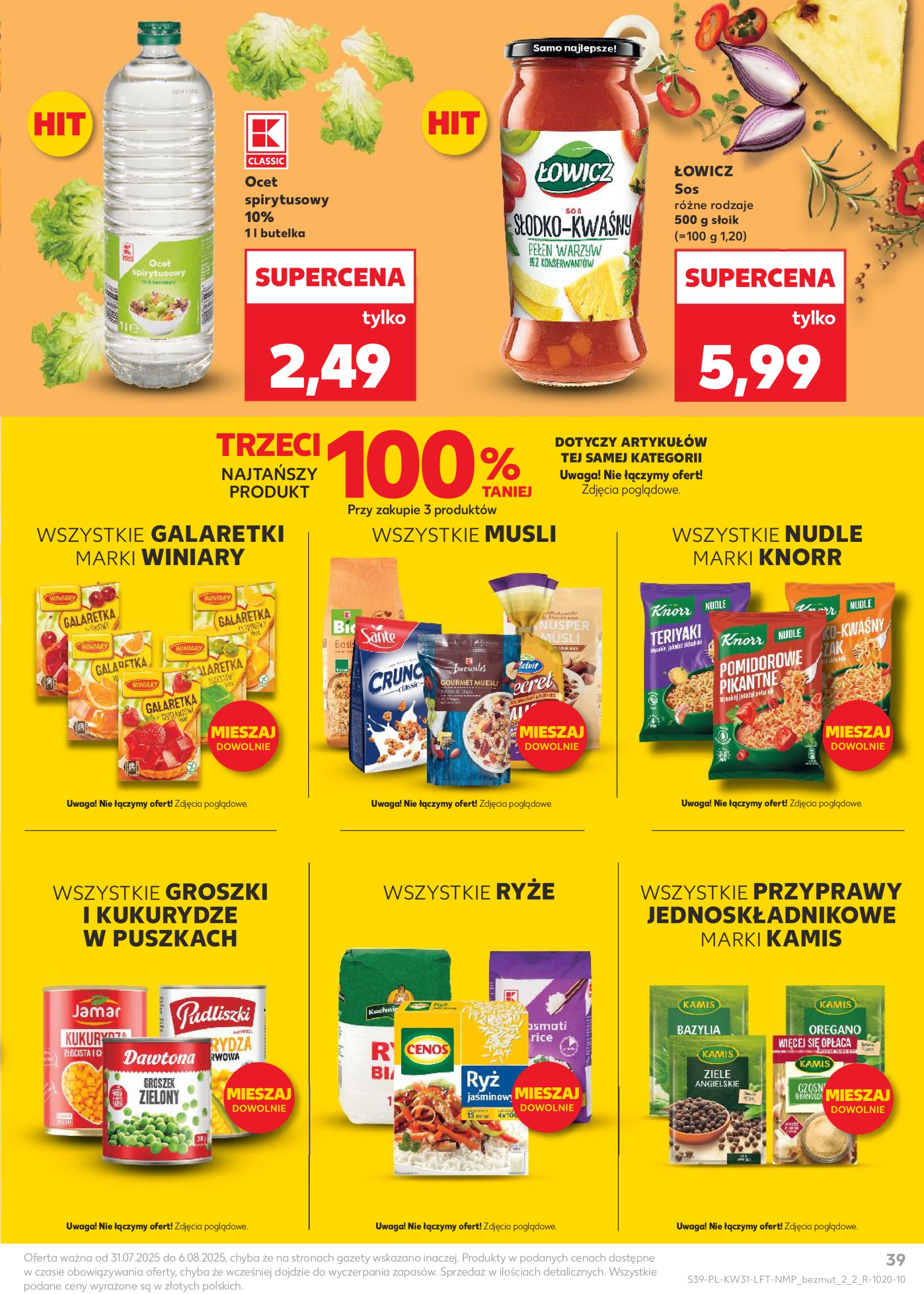 kaufland - Gazetka Kaufland ważna od 31.07. - 06.08. - page: 39 kaufland - Gazetka Kaufland ważna od 31.07. - 06.08. - page: 39