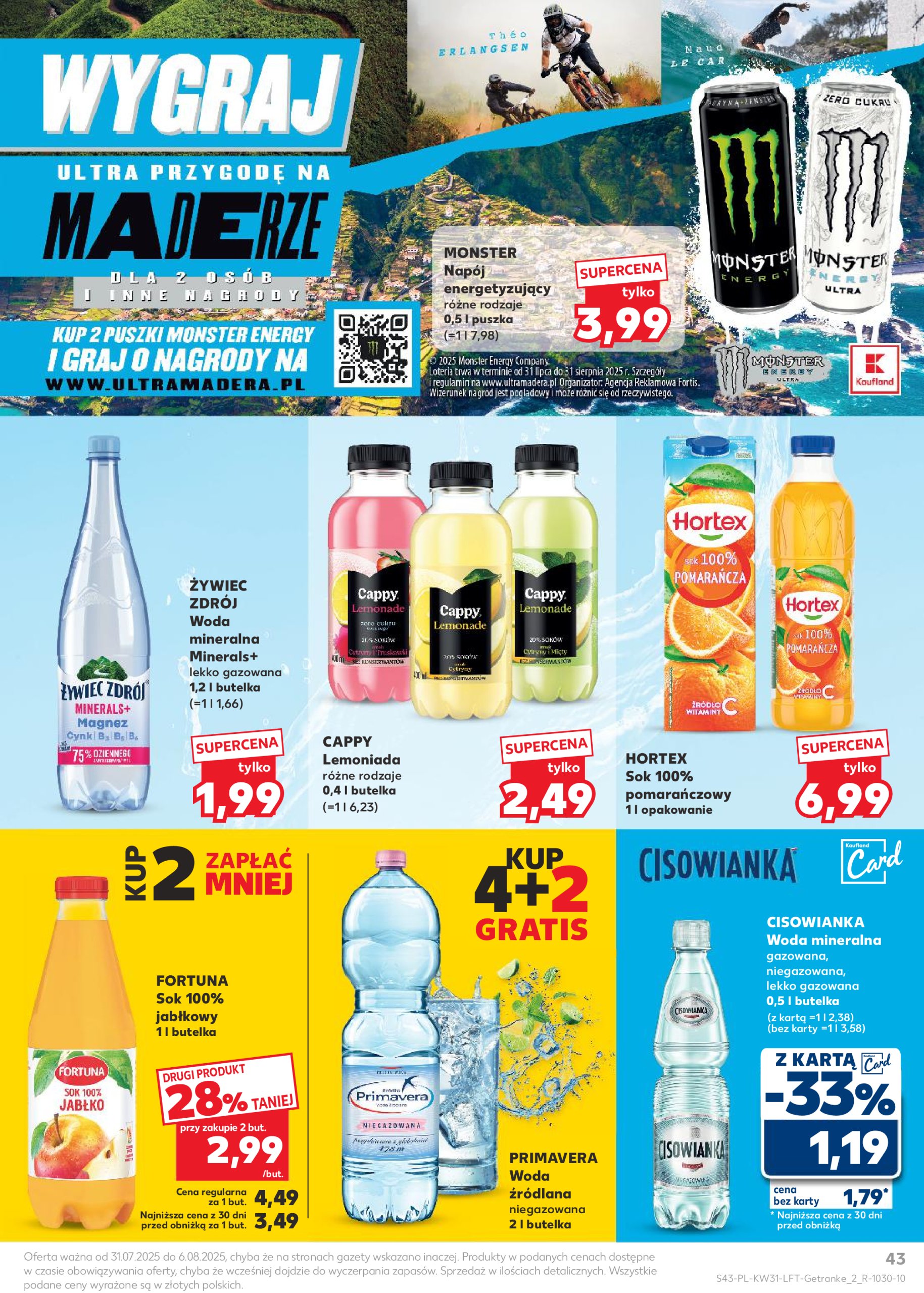 kaufland - Gazetka Kaufland ważna od 31.07. - 06.08. - page: 43 kaufland - Gazetka Kaufland ważna od 31.07. - 06.08. - page: 43