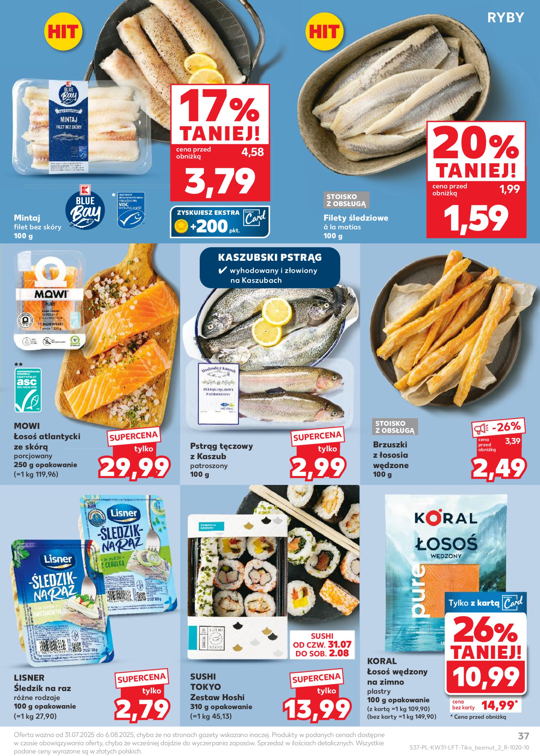 kaufland - Gazetka Kaufland ważna od 31.07. - 06.08. - page: 37 kaufland - Gazetka Kaufland ważna od 31.07. - 06.08. - page: 37