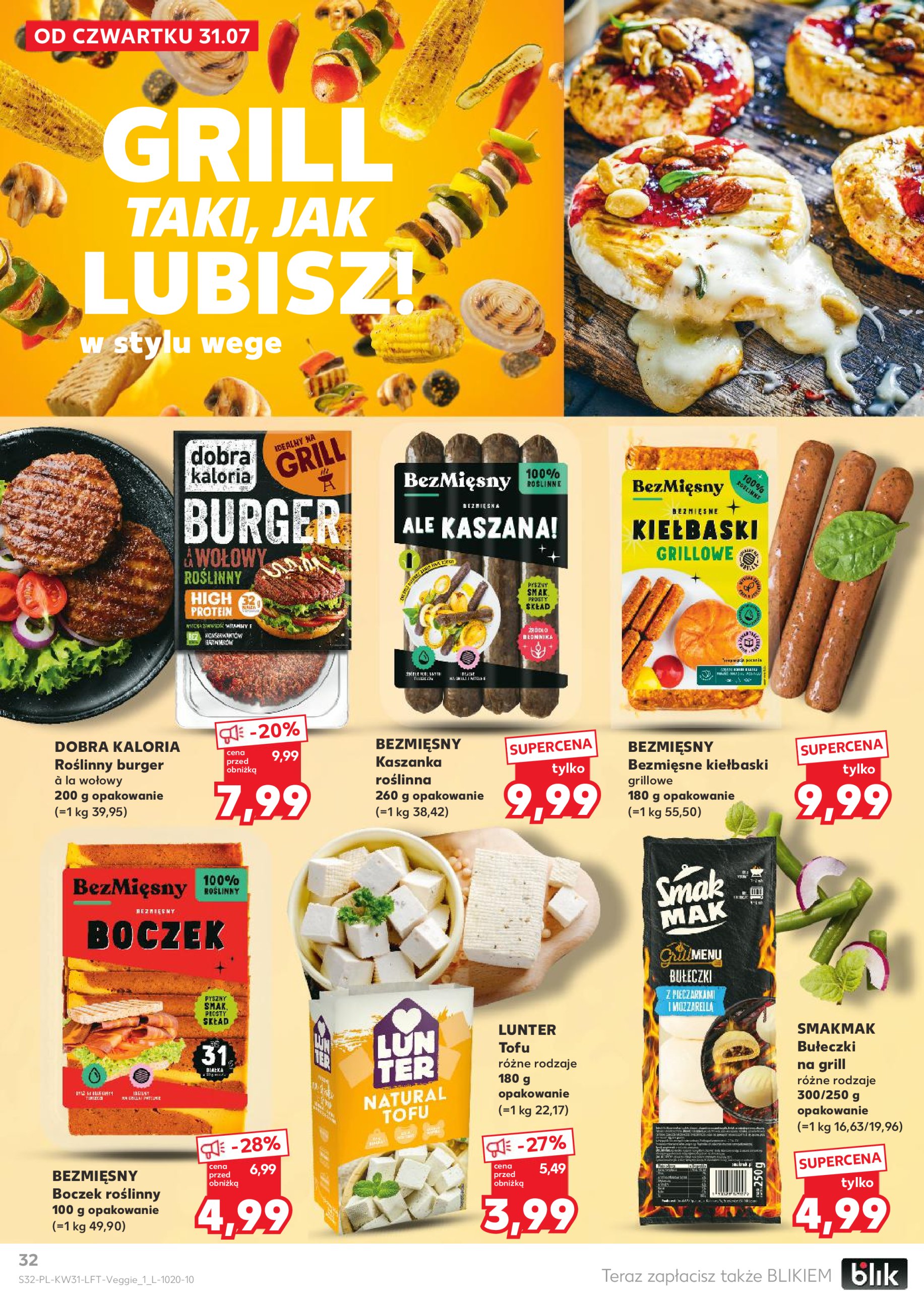 kaufland - Gazetka Kaufland ważna od 31.07. - 06.08. - page: 32 kaufland - Gazetka Kaufland ważna od 31.07. - 06.08. - page: 32