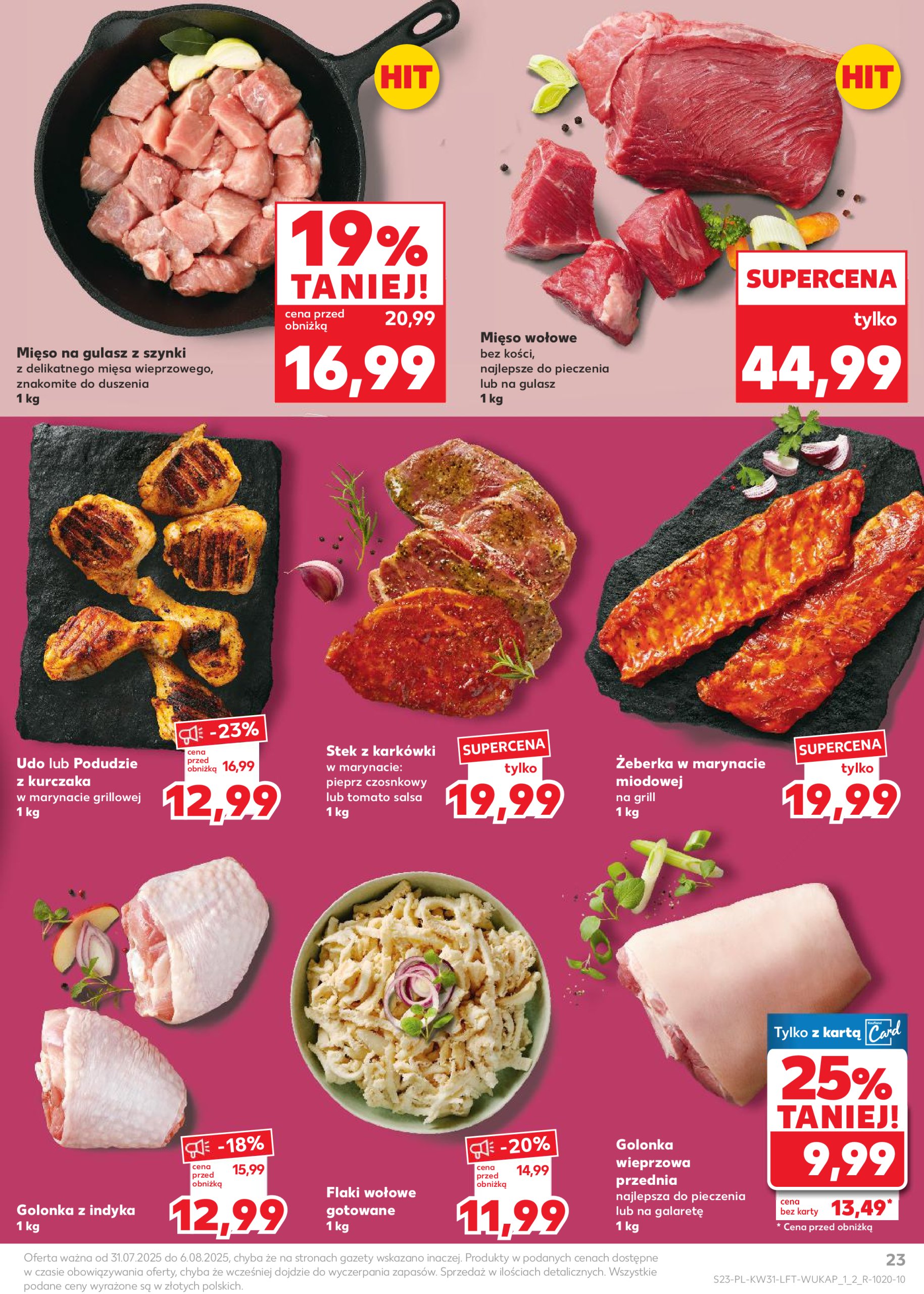 kaufland - Gazetka Kaufland ważna od 31.07. - 06.08. - page: 23 kaufland - Gazetka Kaufland ważna od 31.07. - 06.08. - page: 23
