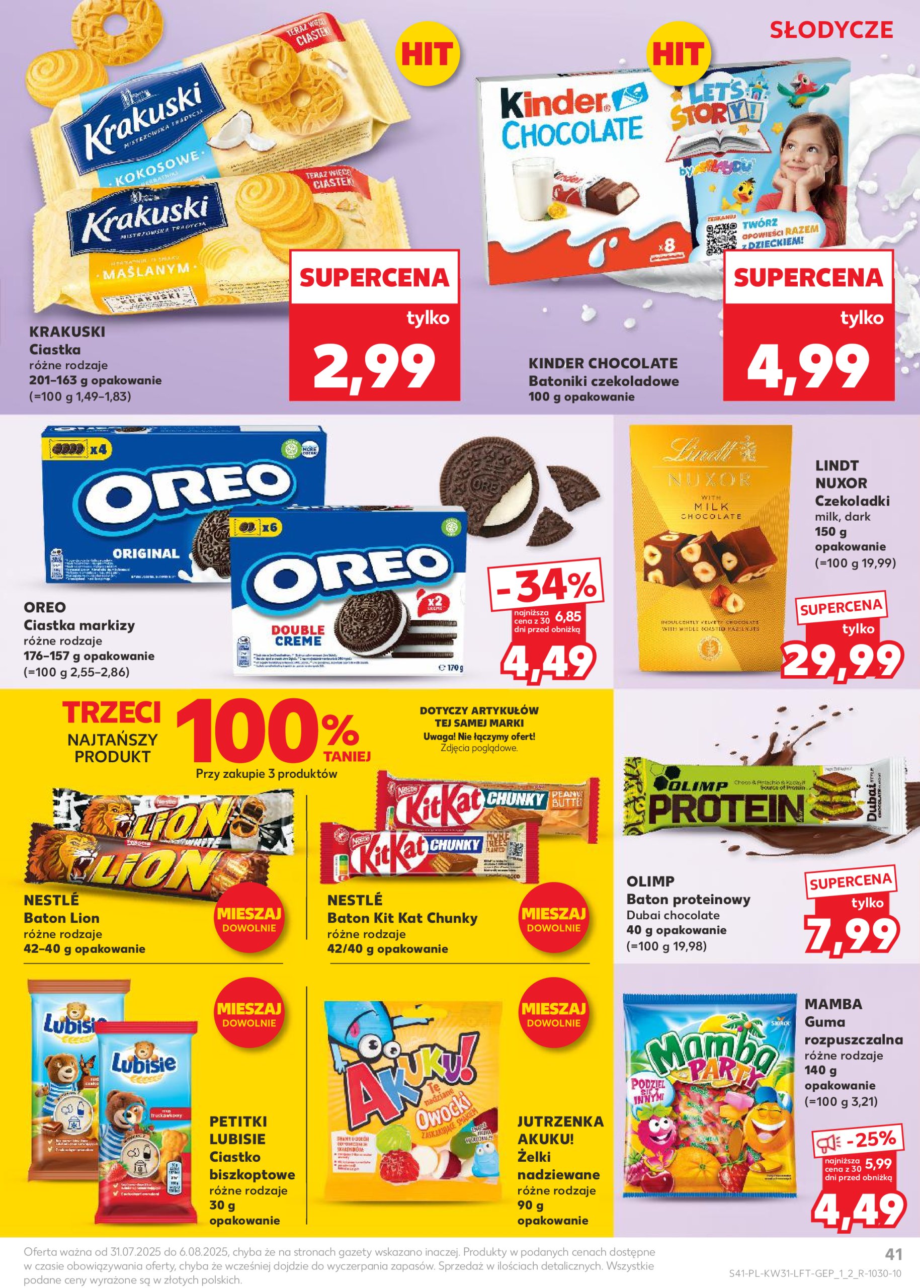 kaufland - Gazetka Kaufland ważna od 31.07. - 06.08. - page: 41 kaufland - Gazetka Kaufland ważna od 31.07. - 06.08. - page: 41