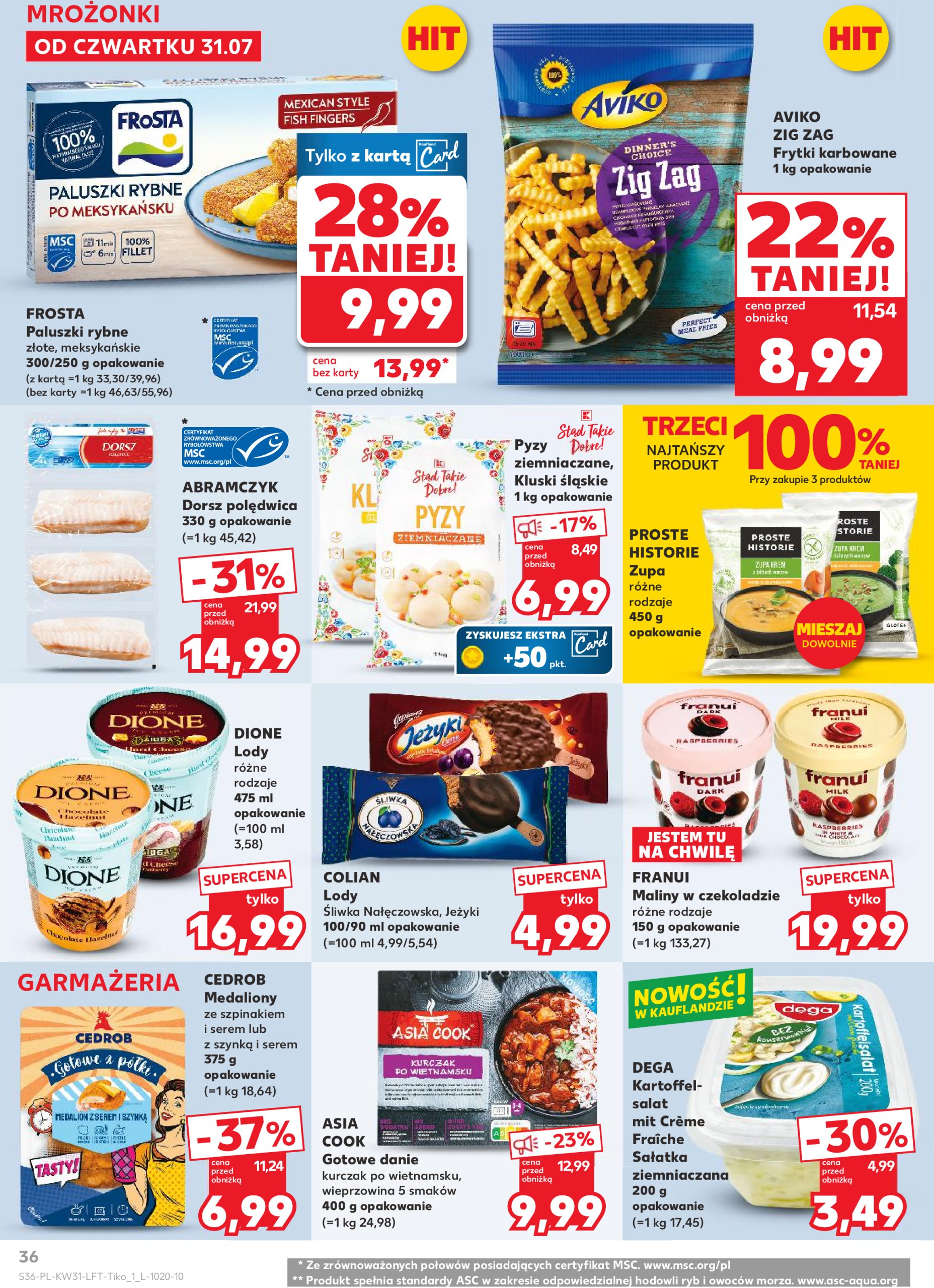 kaufland - Gazetka Kaufland ważna od 31.07. - 06.08. - page: 36 kaufland - Gazetka Kaufland ważna od 31.07. - 06.08. - page: 36