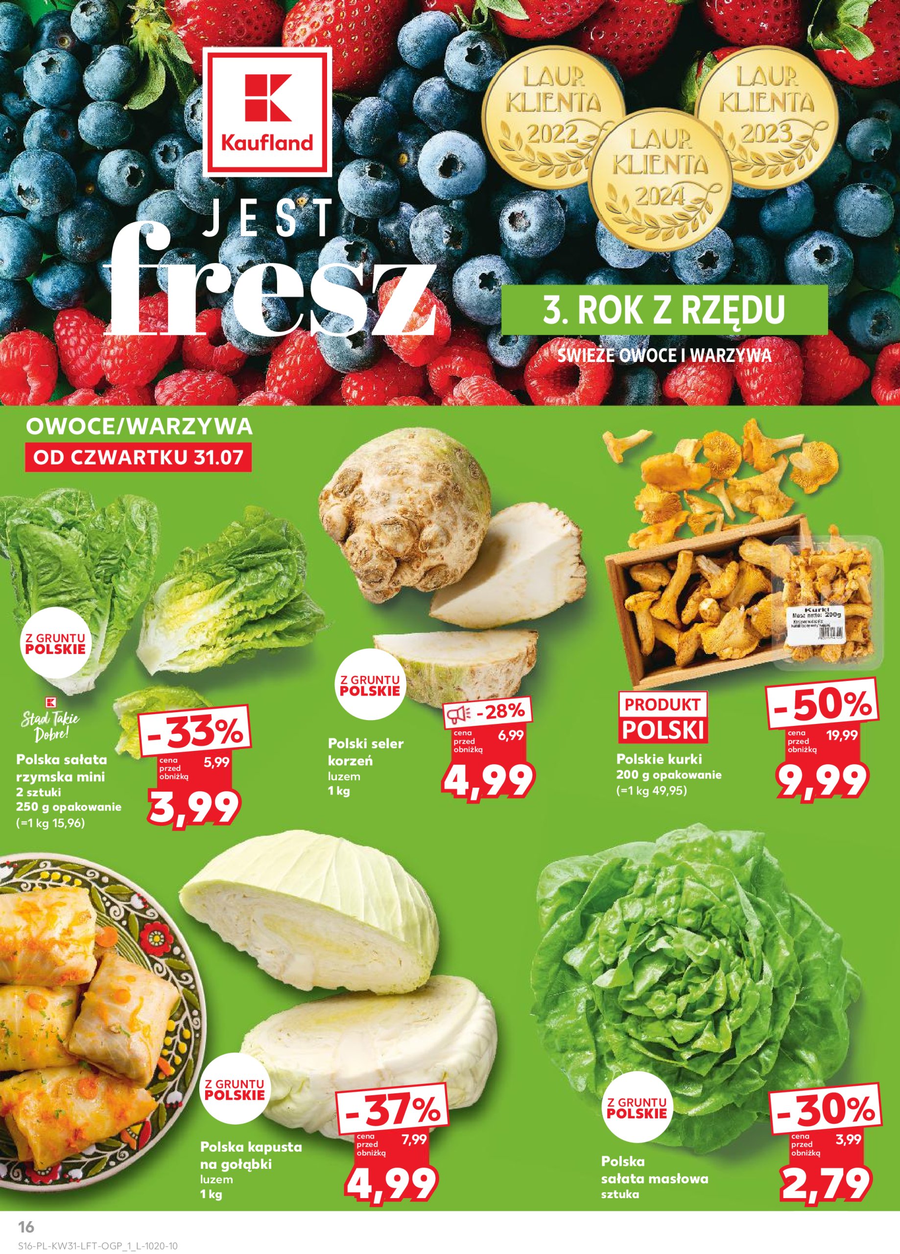kaufland - Gazetka Kaufland ważna od 31.07. - 06.08. - page: 16 kaufland - Gazetka Kaufland ważna od 31.07. - 06.08. - page: 16