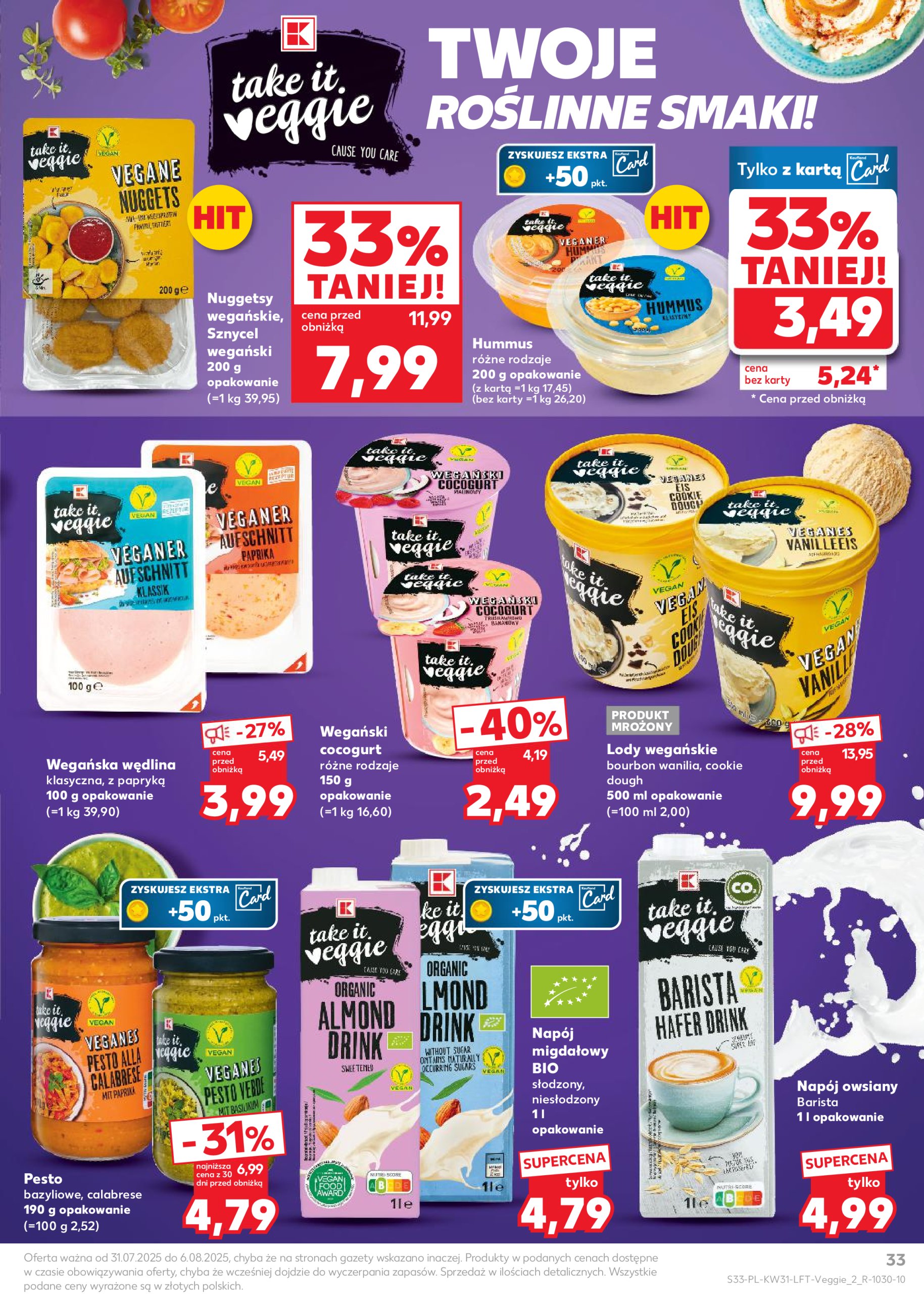 kaufland - Gazetka Kaufland ważna od 31.07. - 06.08. - page: 33 kaufland - Gazetka Kaufland ważna od 31.07. - 06.08. - page: 33