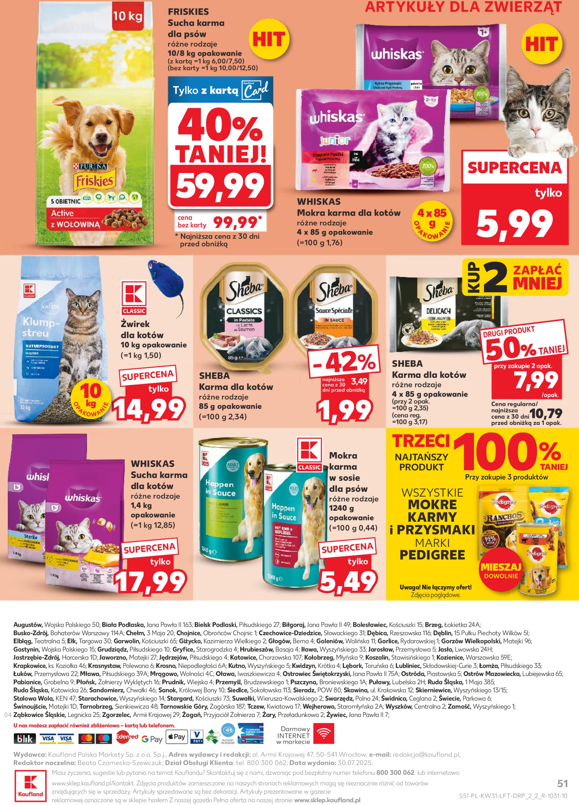 kaufland - Gazetka Kaufland ważna od 31.07. - 06.08. - page: 51 kaufland - Gazetka Kaufland ważna od 31.07. - 06.08. - page: 51
