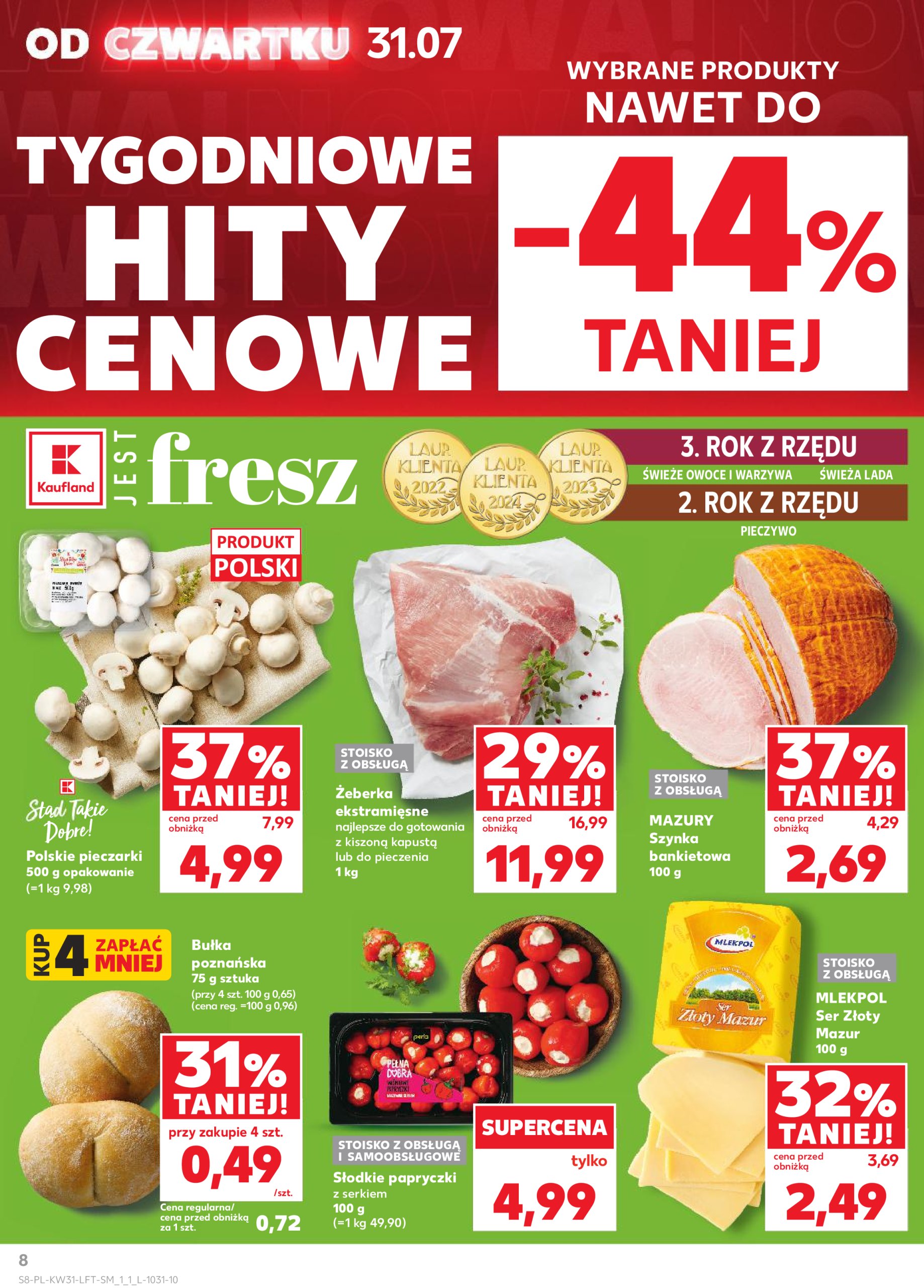 kaufland - Gazetka Kaufland ważna od 31.07. - 06.08. - page: 8 kaufland - Gazetka Kaufland ważna od 31.07. - 06.08. - page: 8