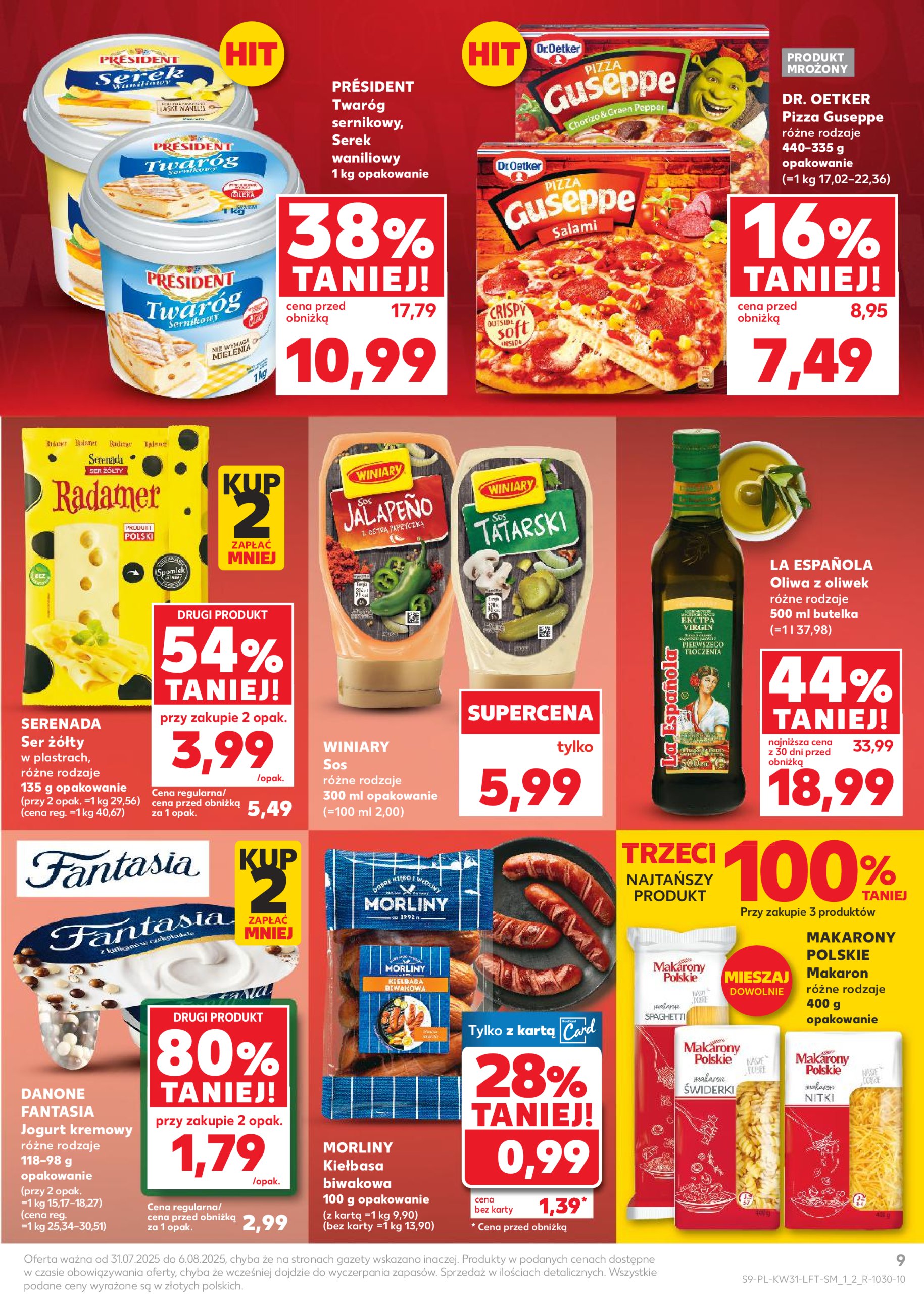 kaufland - Gazetka Kaufland ważna od 31.07. - 06.08. - page: 9 kaufland - Gazetka Kaufland ważna od 31.07. - 06.08. - page: 9