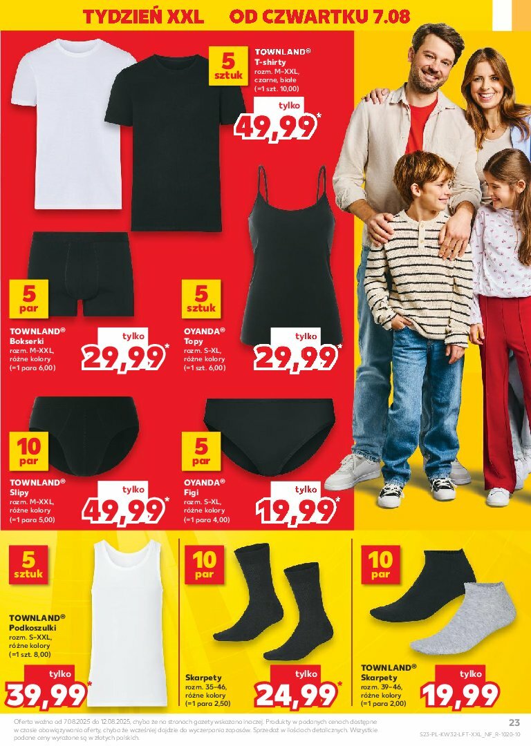 kaufland - Gazetka Kaufland - ważna od 07.08. do 12.08. - page: 23