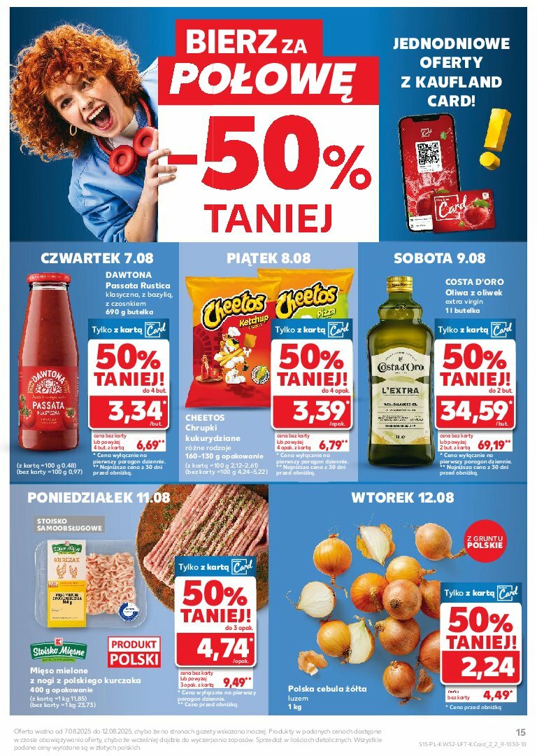 kaufland - Gazetka Kaufland - ważna od 07.08. do 12.08. - page: 15