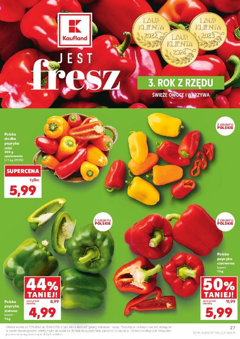 kaufland - Gazetka Kaufland - ważna od 07.08. do 12.08. - page: 27