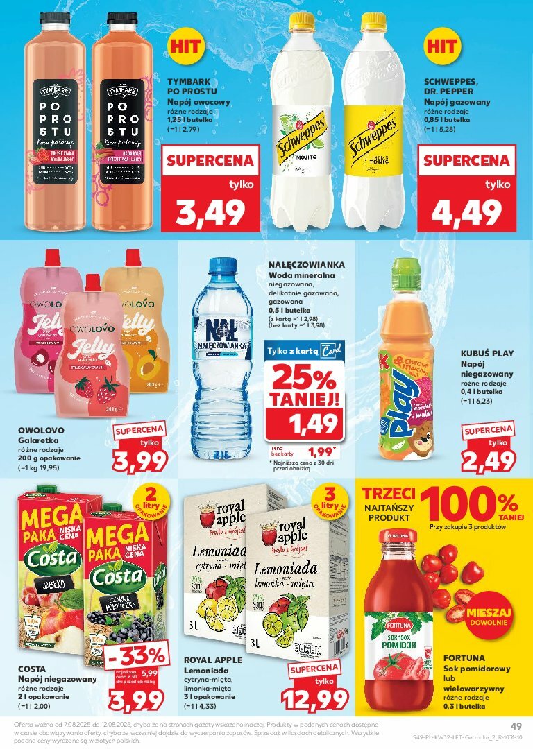 kaufland - Gazetka Kaufland - ważna od 07.08. do 12.08. - page: 49