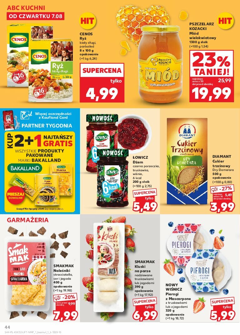 kaufland - Gazetka Kaufland - ważna od 07.08. do 12.08. - page: 44
