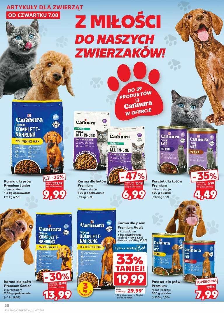kaufland - Gazetka Kaufland - ważna od 07.08. do 12.08. - page: 58