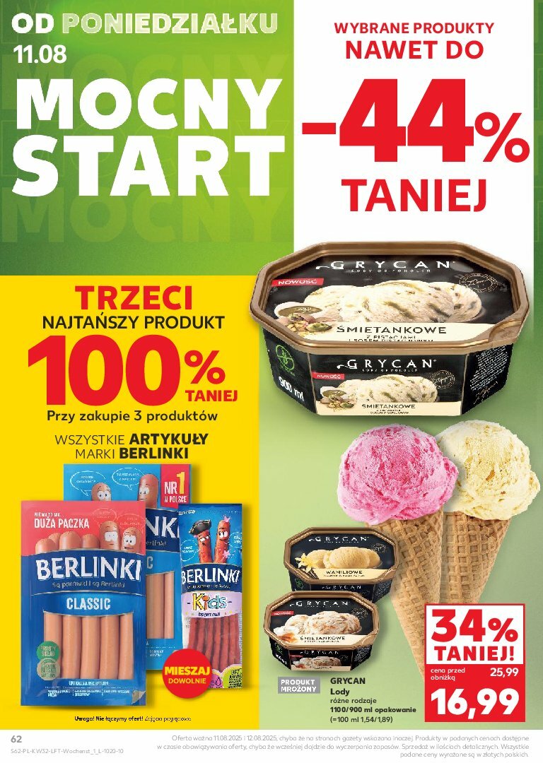 kaufland - Gazetka Kaufland - ważna od 07.08. do 12.08. - page: 62