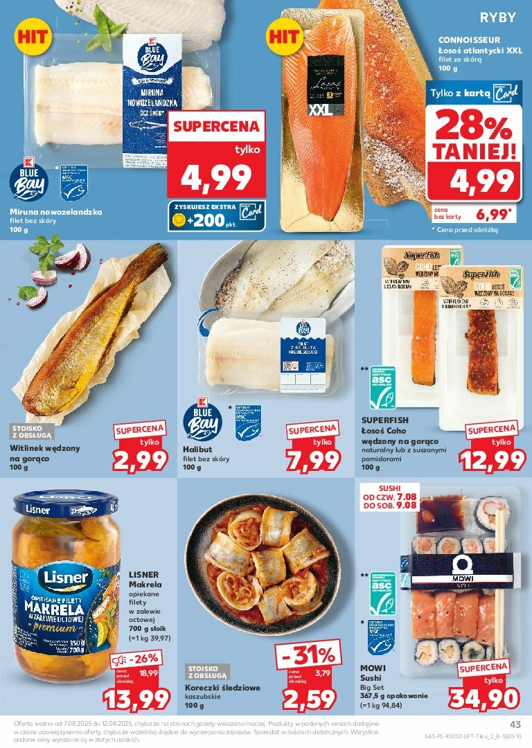 kaufland - Gazetka Kaufland - ważna od 07.08. do 12.08. - page: 43