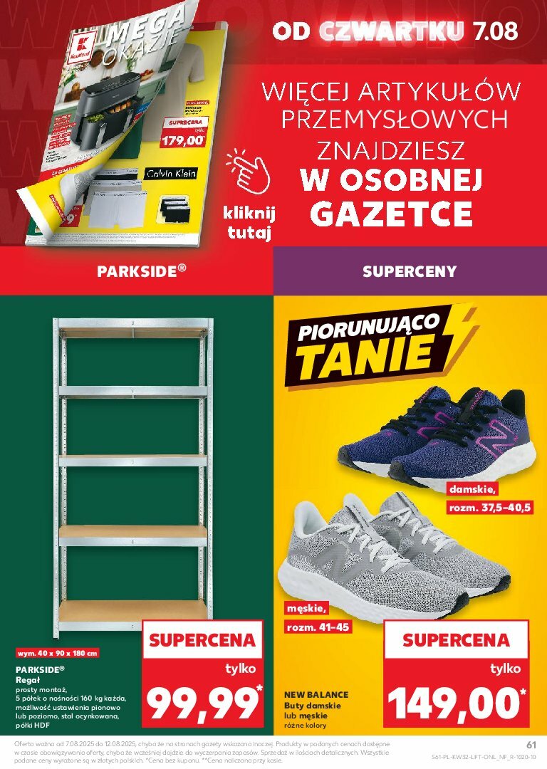 kaufland - Gazetka Kaufland - ważna od 07.08. do 12.08. - page: 61