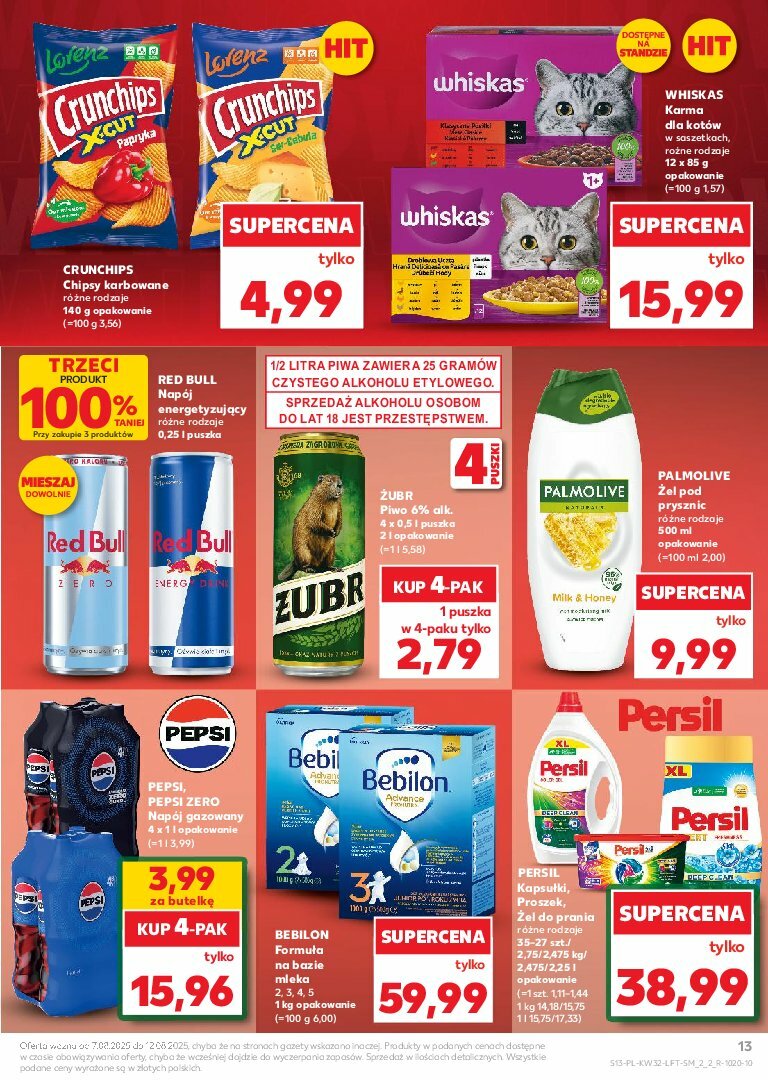 kaufland - Gazetka Kaufland - ważna od 07.08. do 12.08. - page: 13
