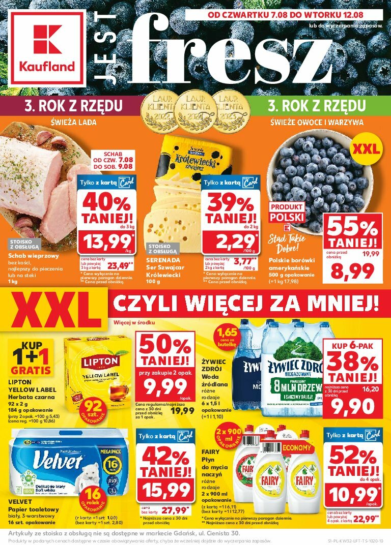 kaufland - Gazetka Kaufland - ważna od 07.08. do 12.08.