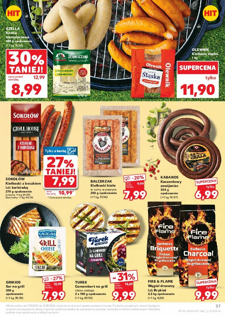 kaufland - Gazetka Kaufland - ważna od 07.08. do 12.08. - page: 37