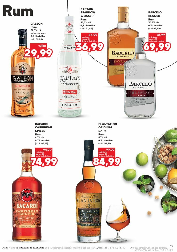 kaufland - Gazetka Kaufland - Barek - ważna od 07.08. do 20.08. - page: 19