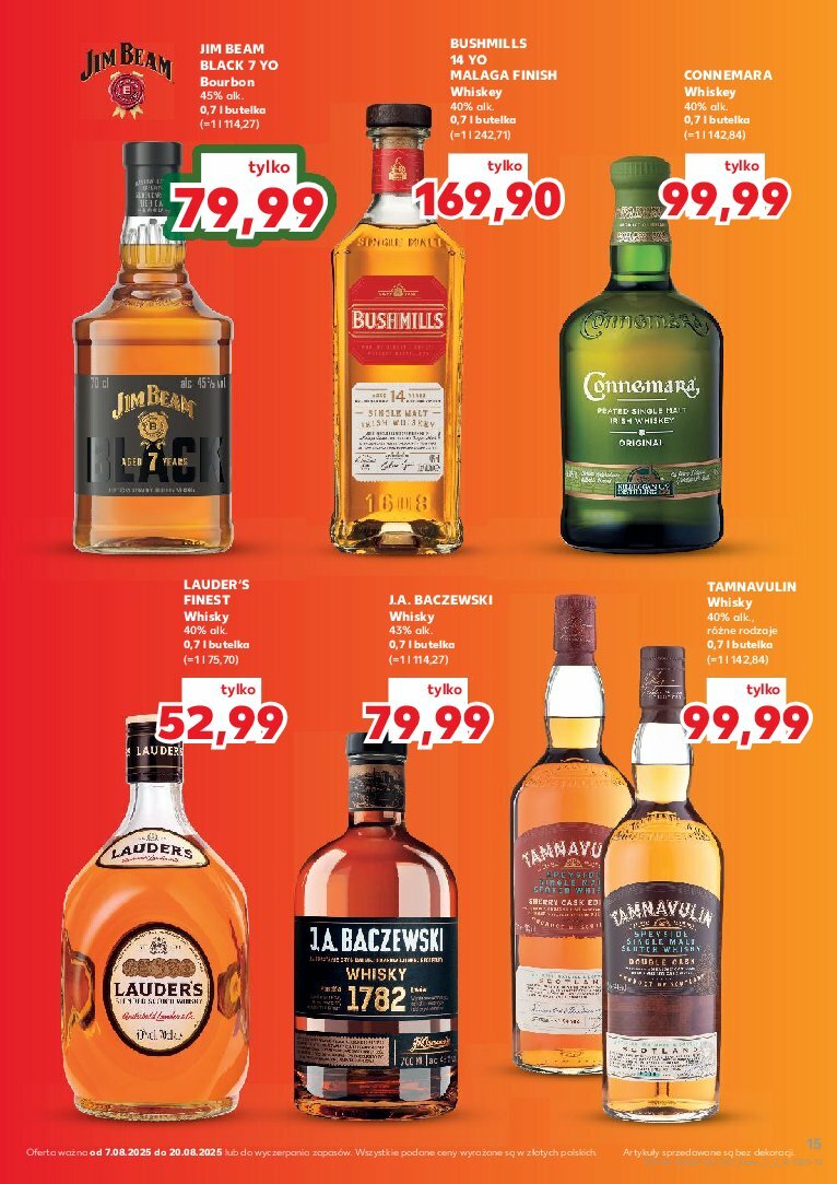 kaufland - Gazetka Kaufland - Barek - ważna od 07.08. do 20.08. - page: 15